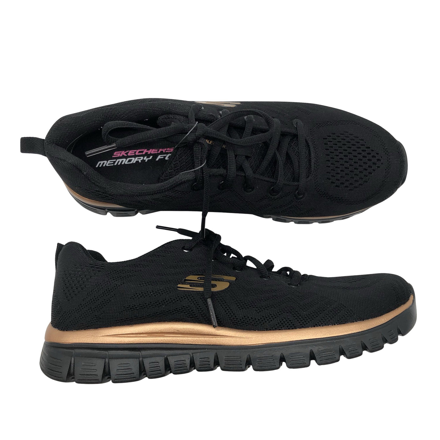 Unisex Skechers - Casual sneakers, size 41 - Black (1)