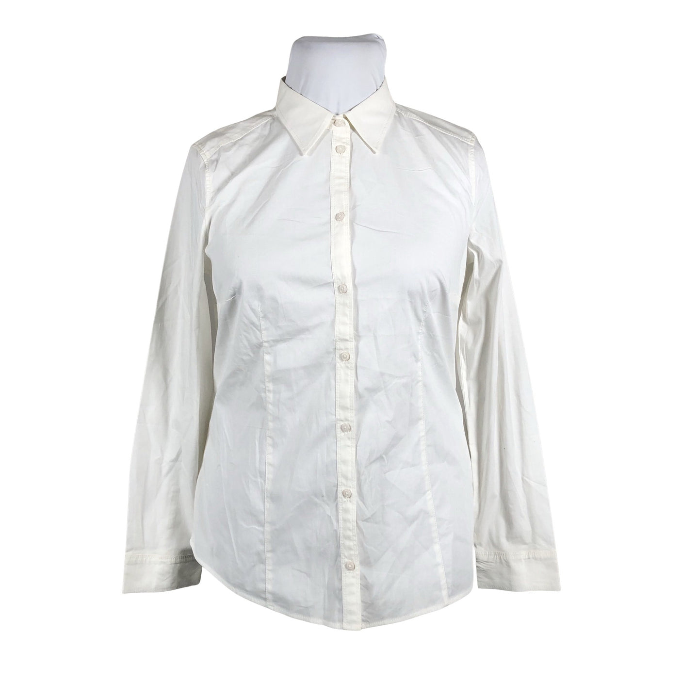 Unisex Esprit - Collared shirt, size 42 - Natural white (1)