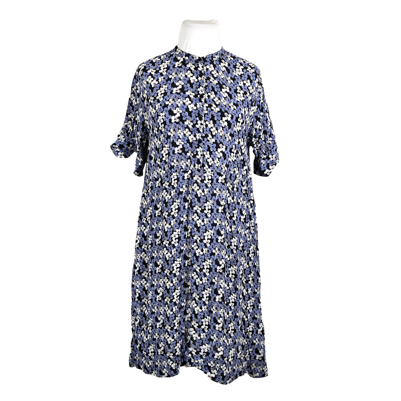 Unisex Nue Notes - Schiffon dress, size 42 - Blue (1)