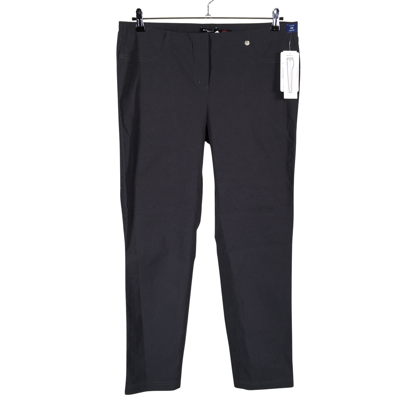 Unisex Robell - Slacks, size 46 - Gray (1)