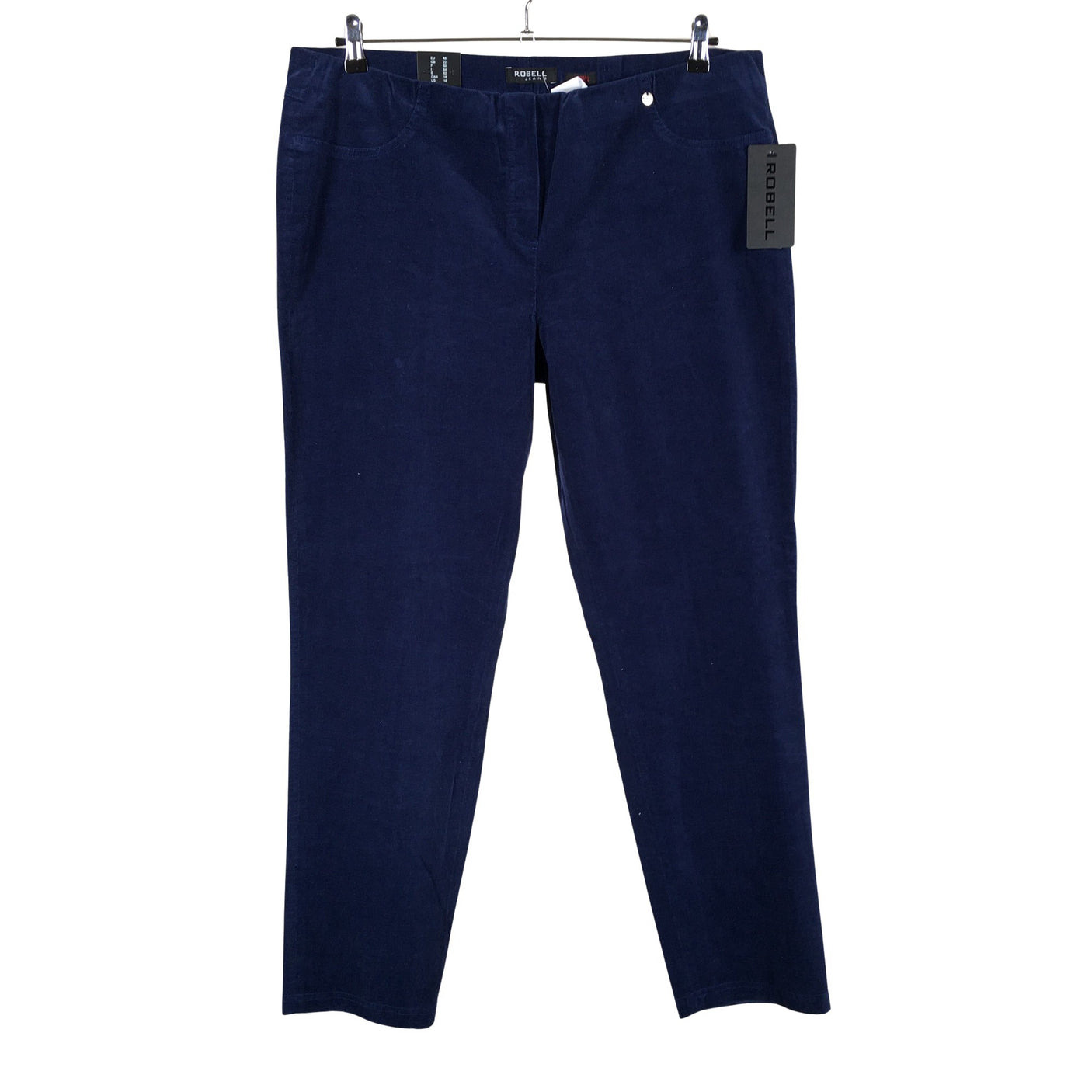 Unisex Robell - Velvet pants, size 48 - Blue (1)