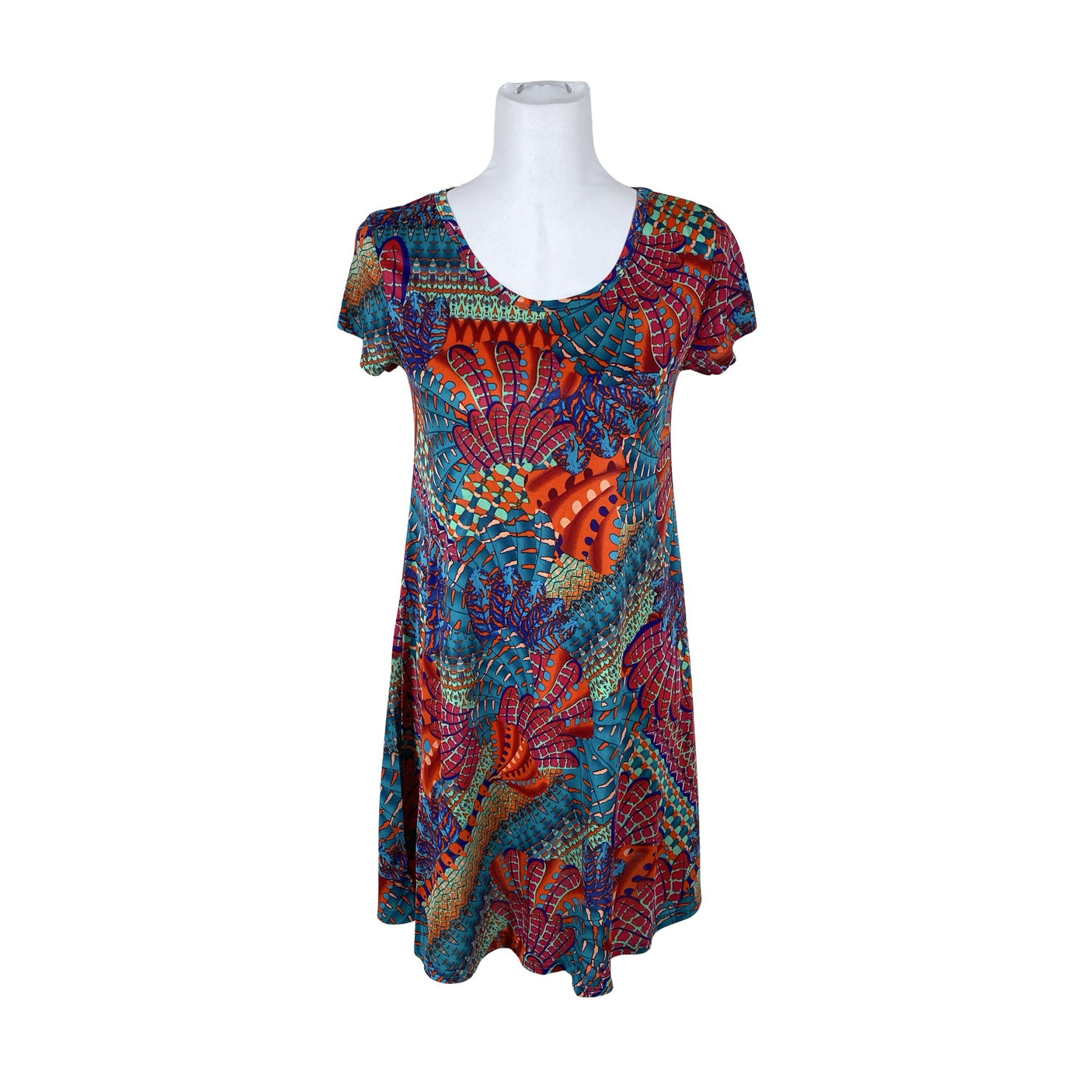 Unisex Coline - Tricot dress, size 36 - Turquoise (1)