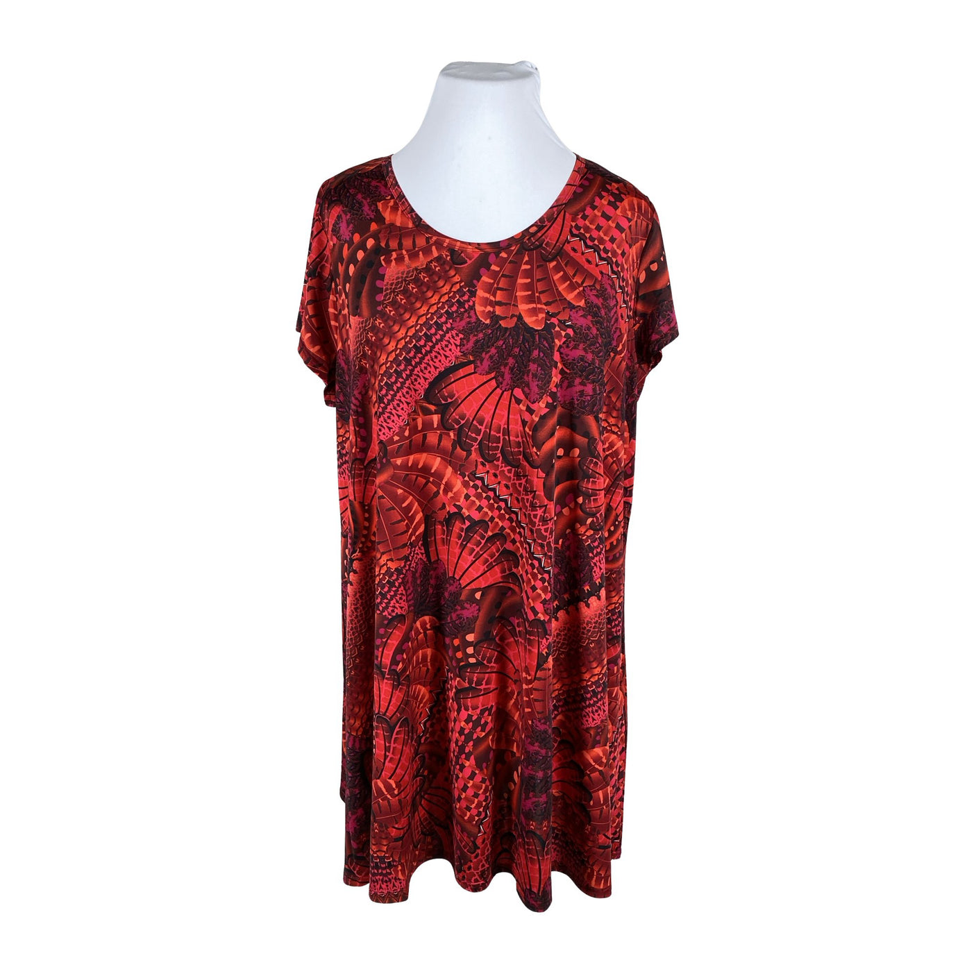Unisex Coline - Tricot dress, size 46 - Red (1)