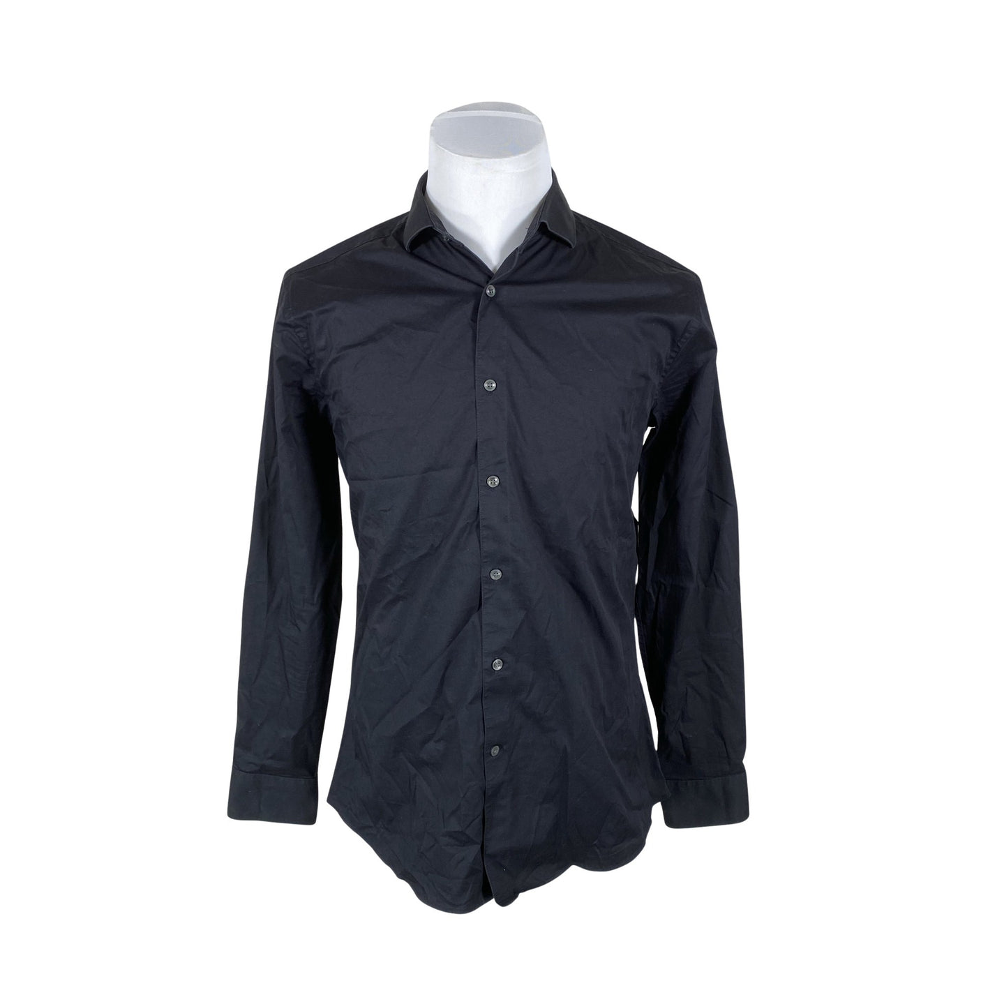 Unisex Tiger of Sweden - Collared shirt, size M - Black (1)