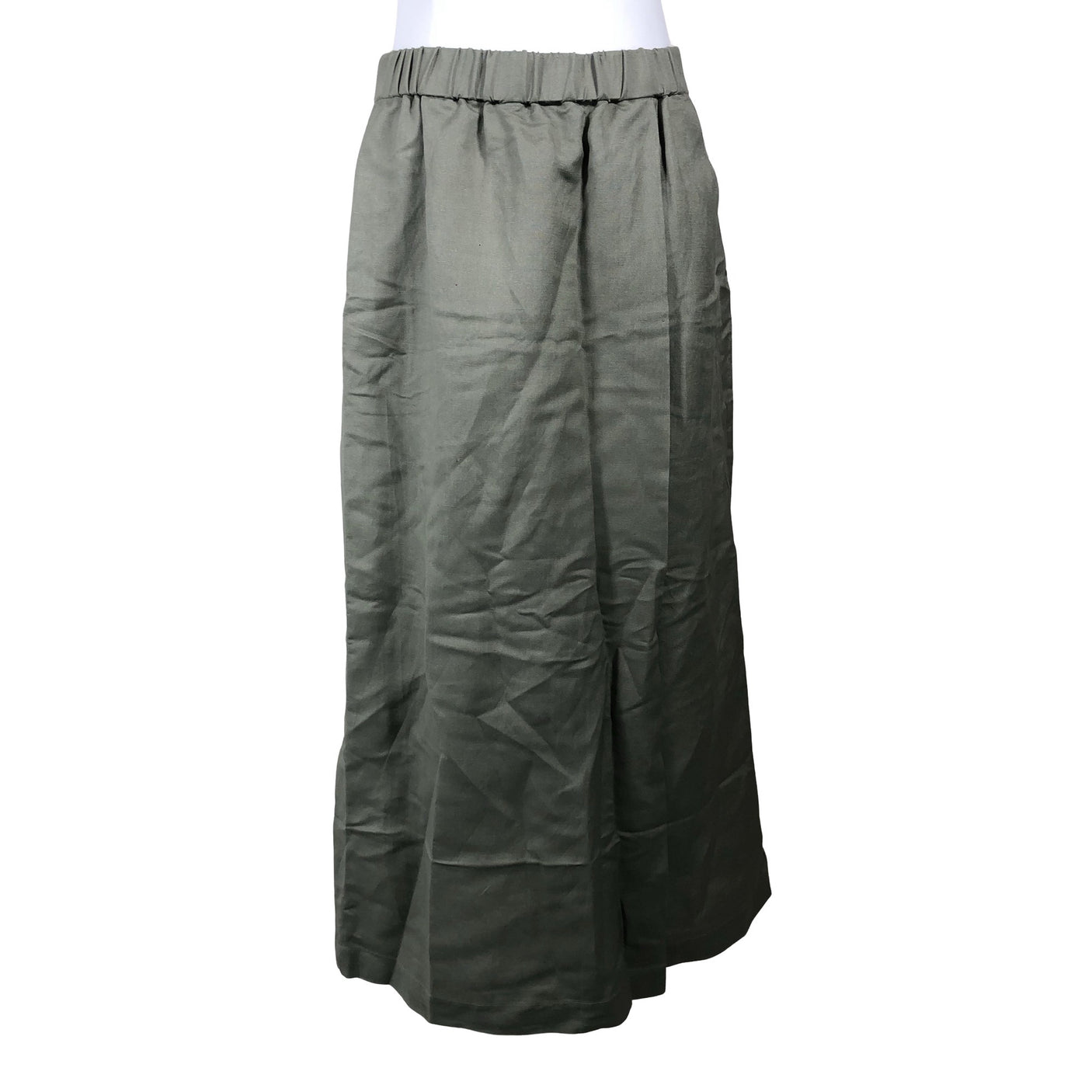 Unisex Massimo Dutti - Fabric skirt, size 40 - Green (1)