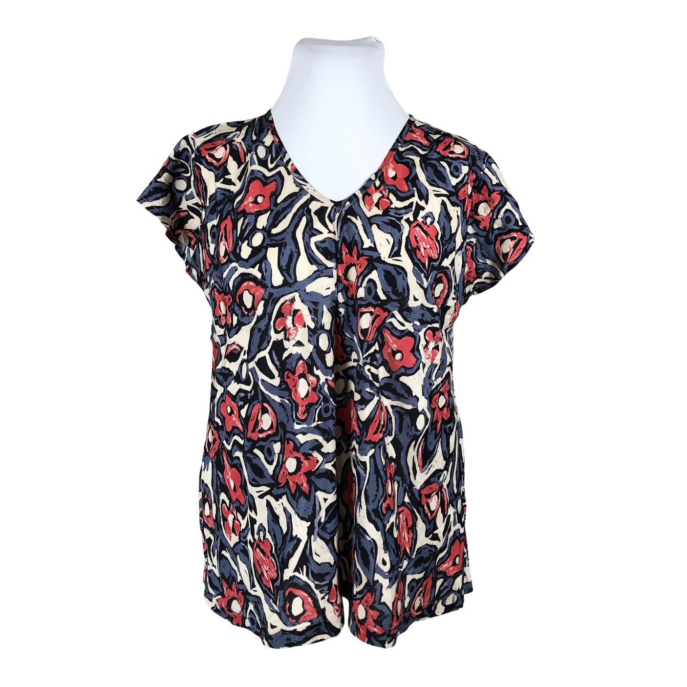 Unisex The Masai - Short-sleeved blouse, size 44 - Blue (1)