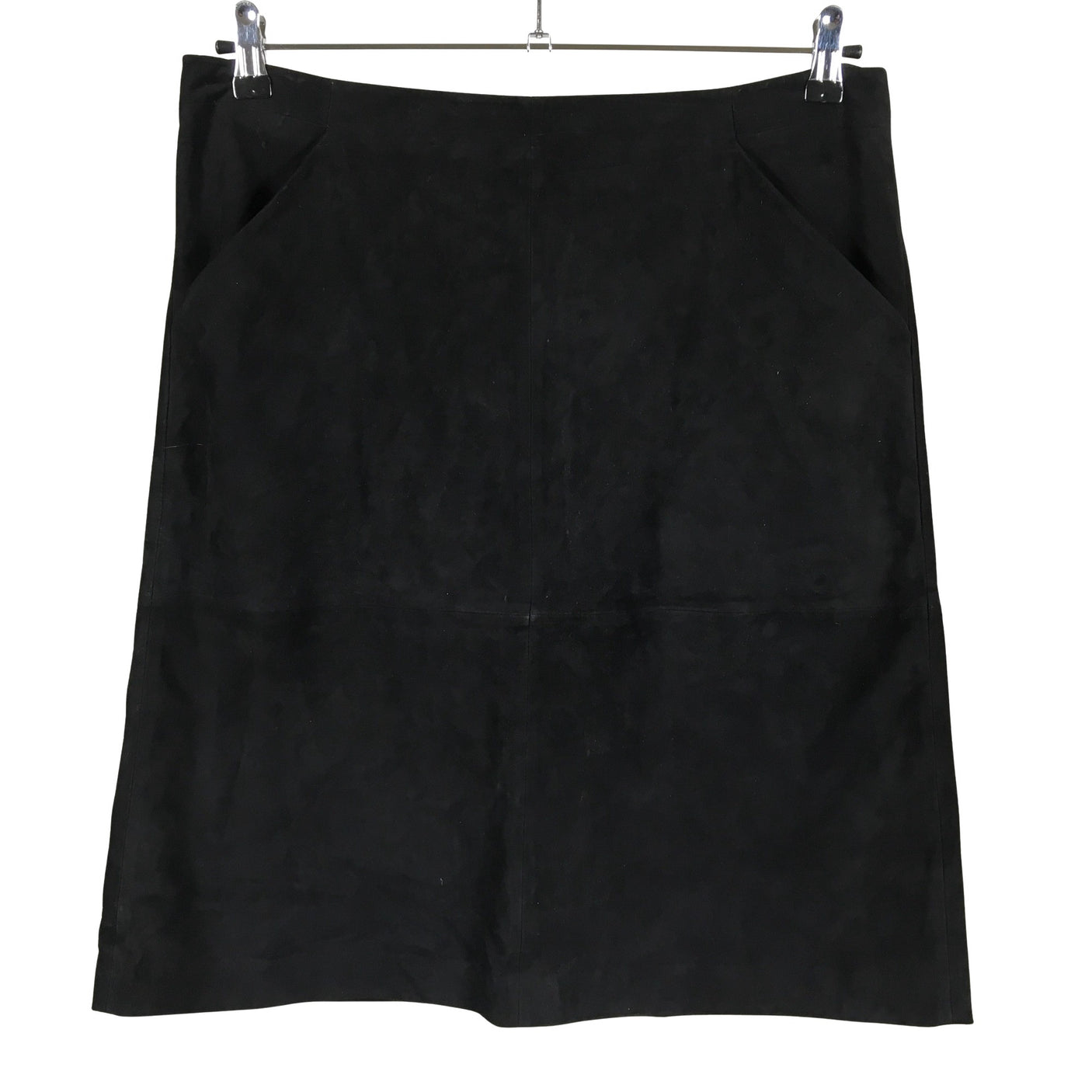 Unisex Cut & Pret - Leather skirt, size 42 - Black (1)