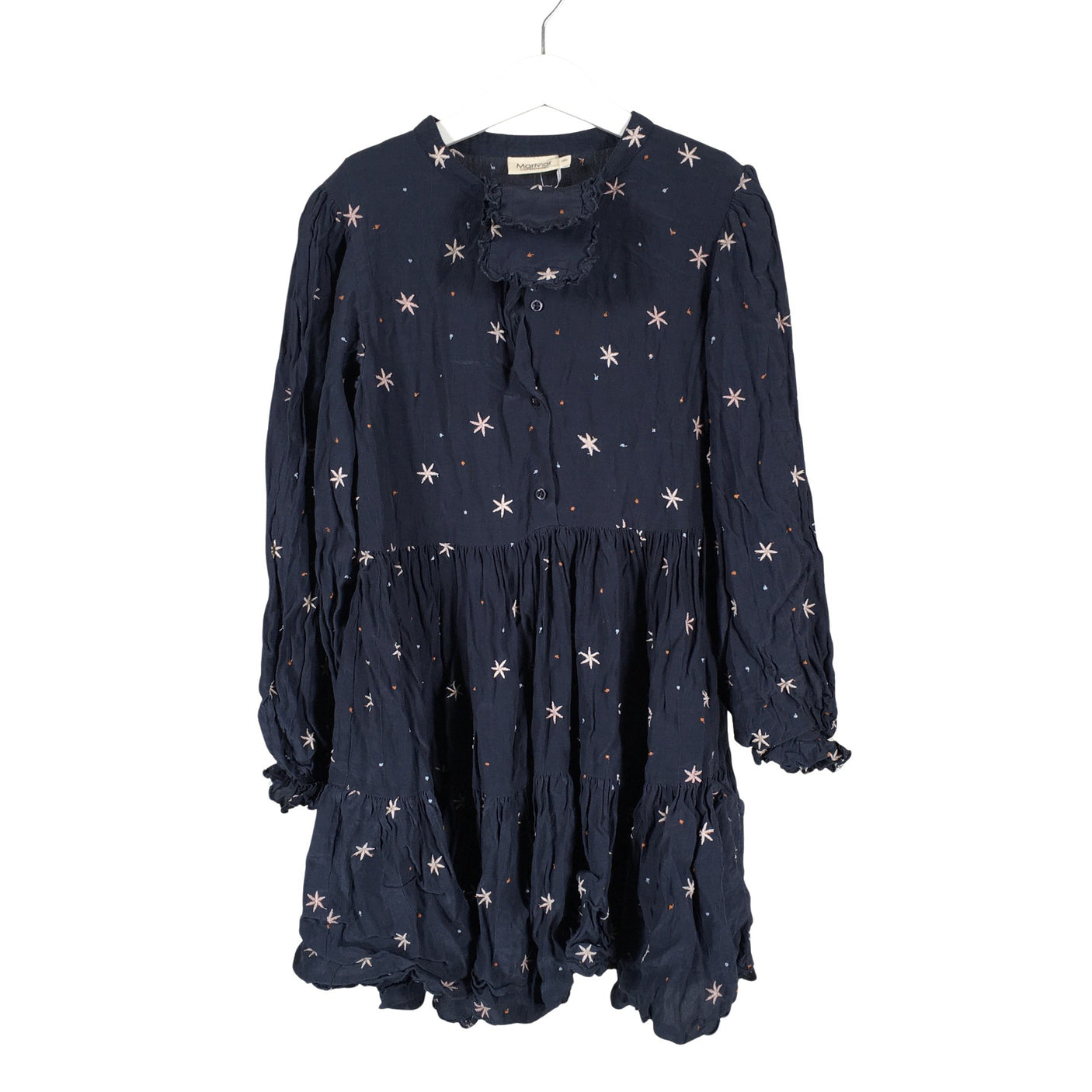 Unisex MarMar Copenhagen - Schiffon dress, size 134 - 140 - Blue (1)