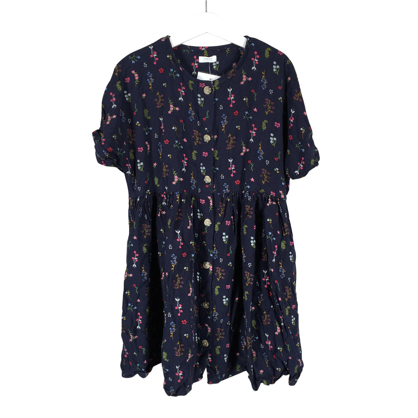 Unisex Next - Schiffon dress, size 134 - 140 - Blue (1)