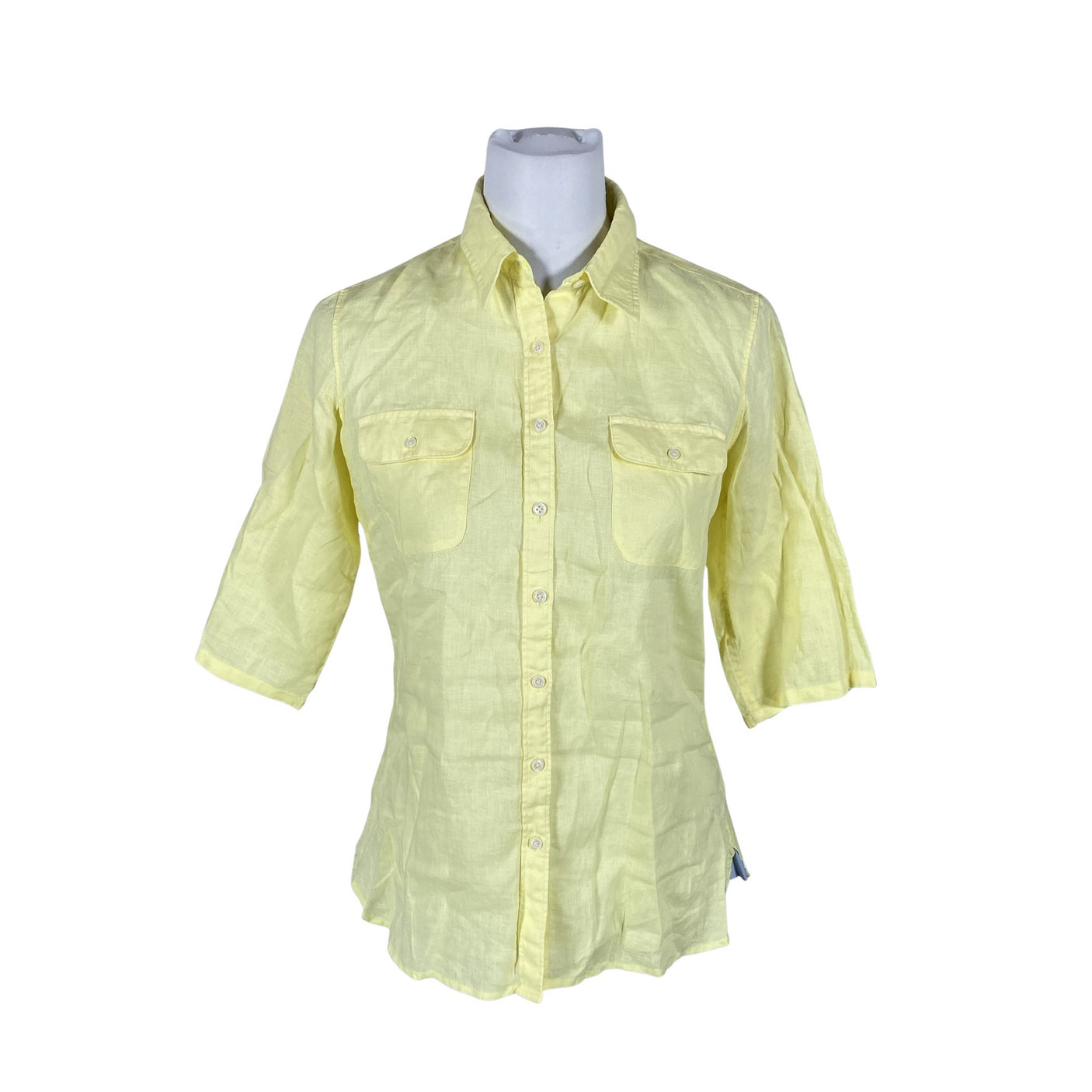 Unisex Tommy Hilfiger - Collared shirt, size 40 - Yellow (1)