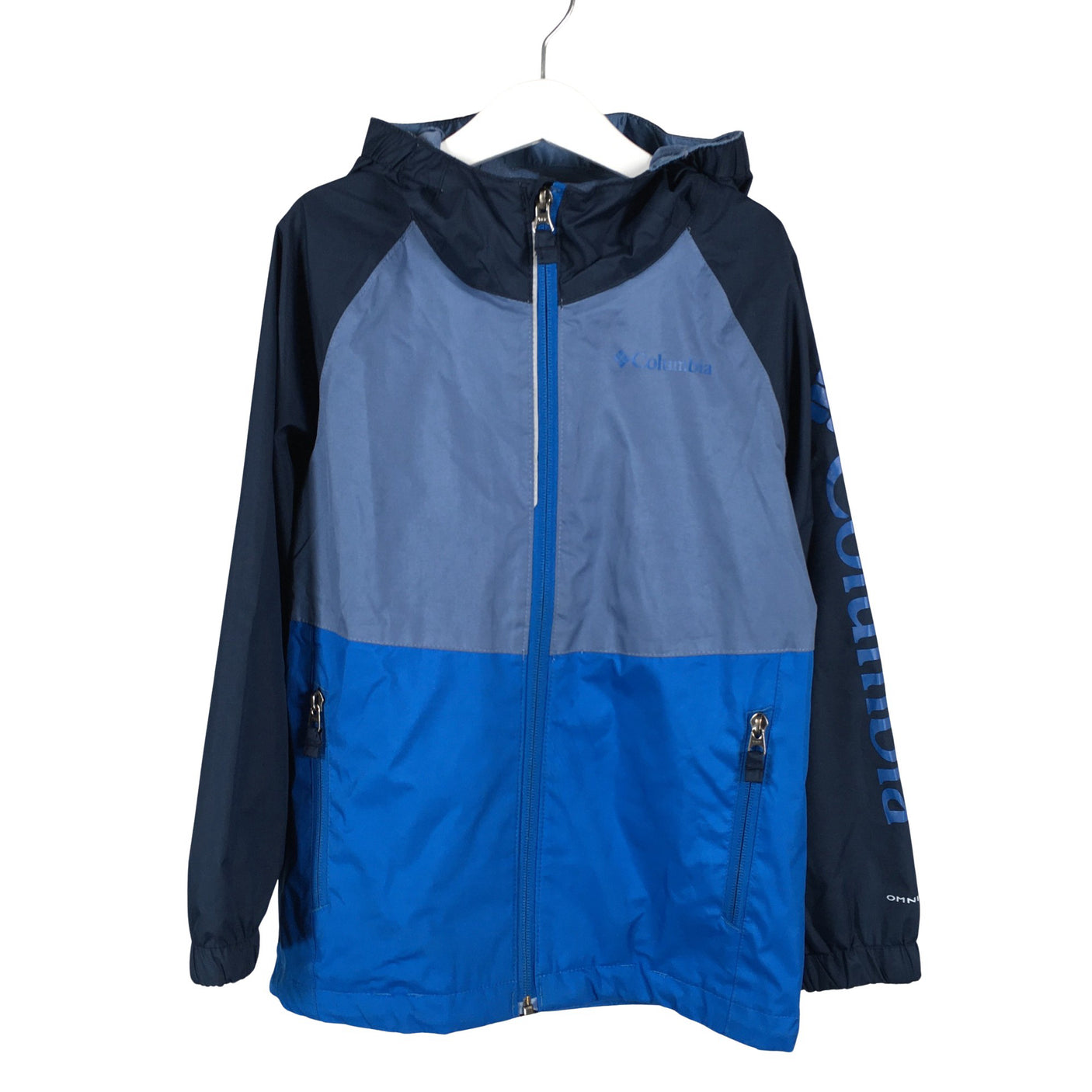Unisex Columbia - Spring/Fall jacket, size 122 - 128 - Blue (1)