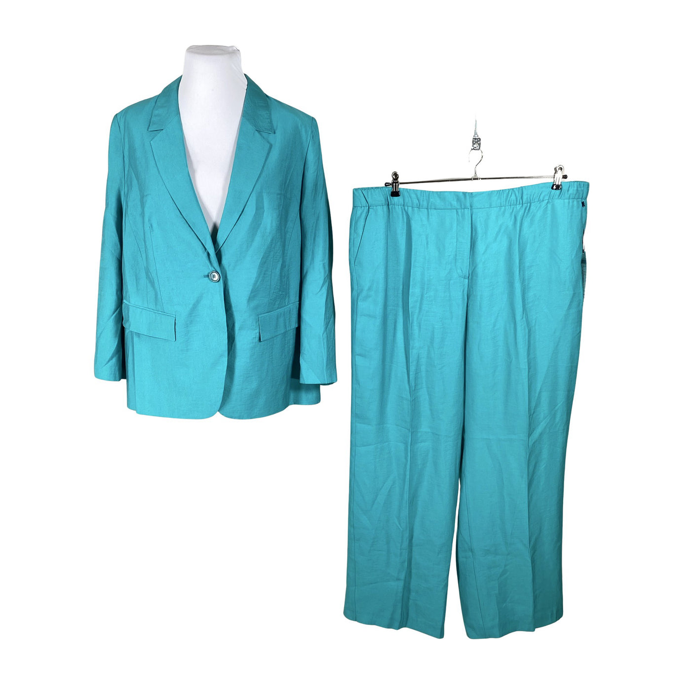 Unisex Samoon - Suit set, size 48 - Turquoise (1)