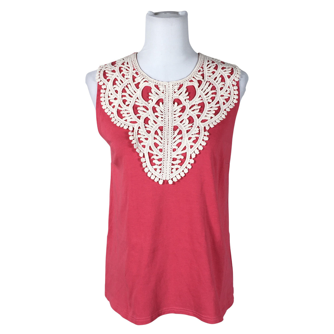 Unisex Lumoan - Tricot tank top, size 40 - Light pink (1)