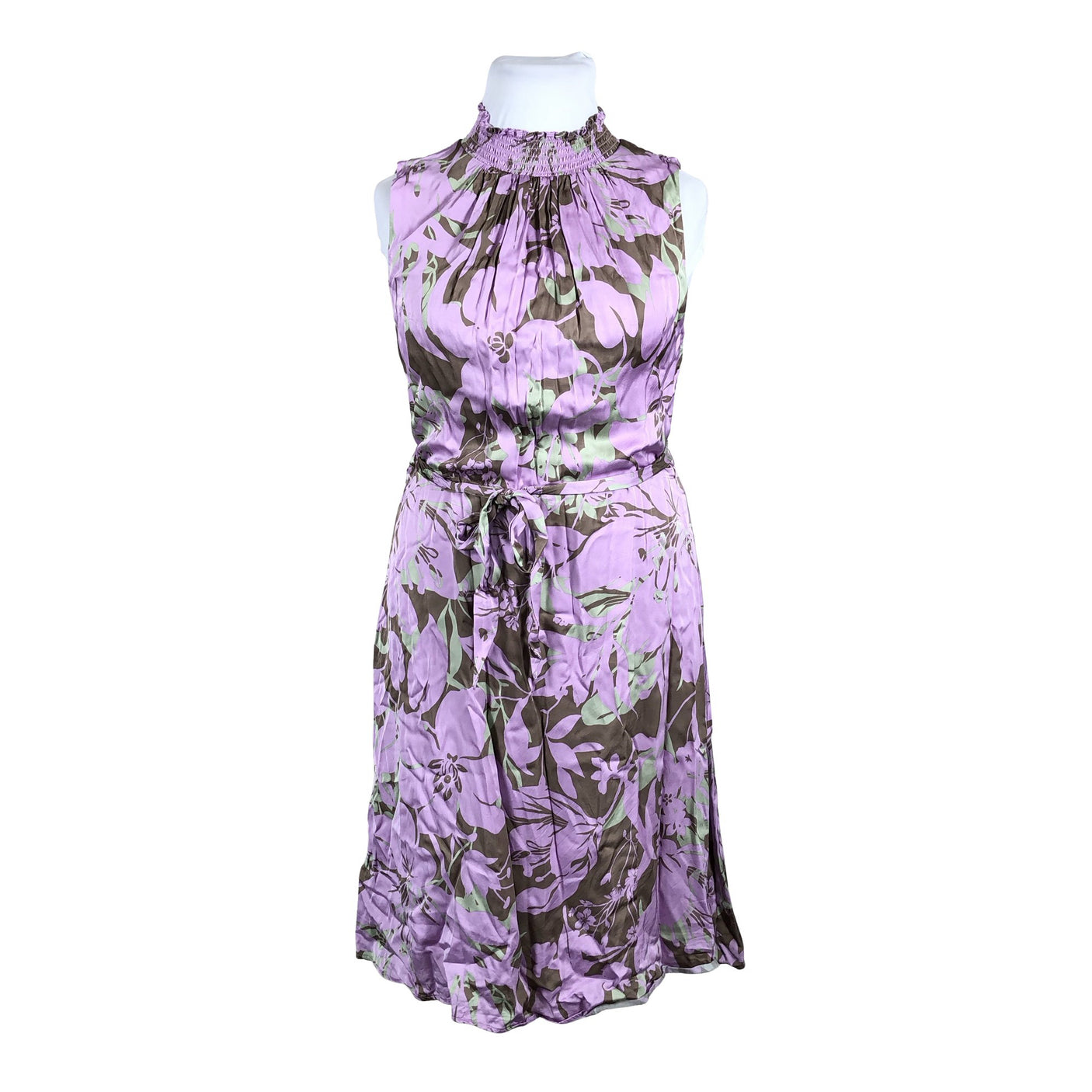 Unisex Esprit - Schiffon dress, size 44 - Violet (1)