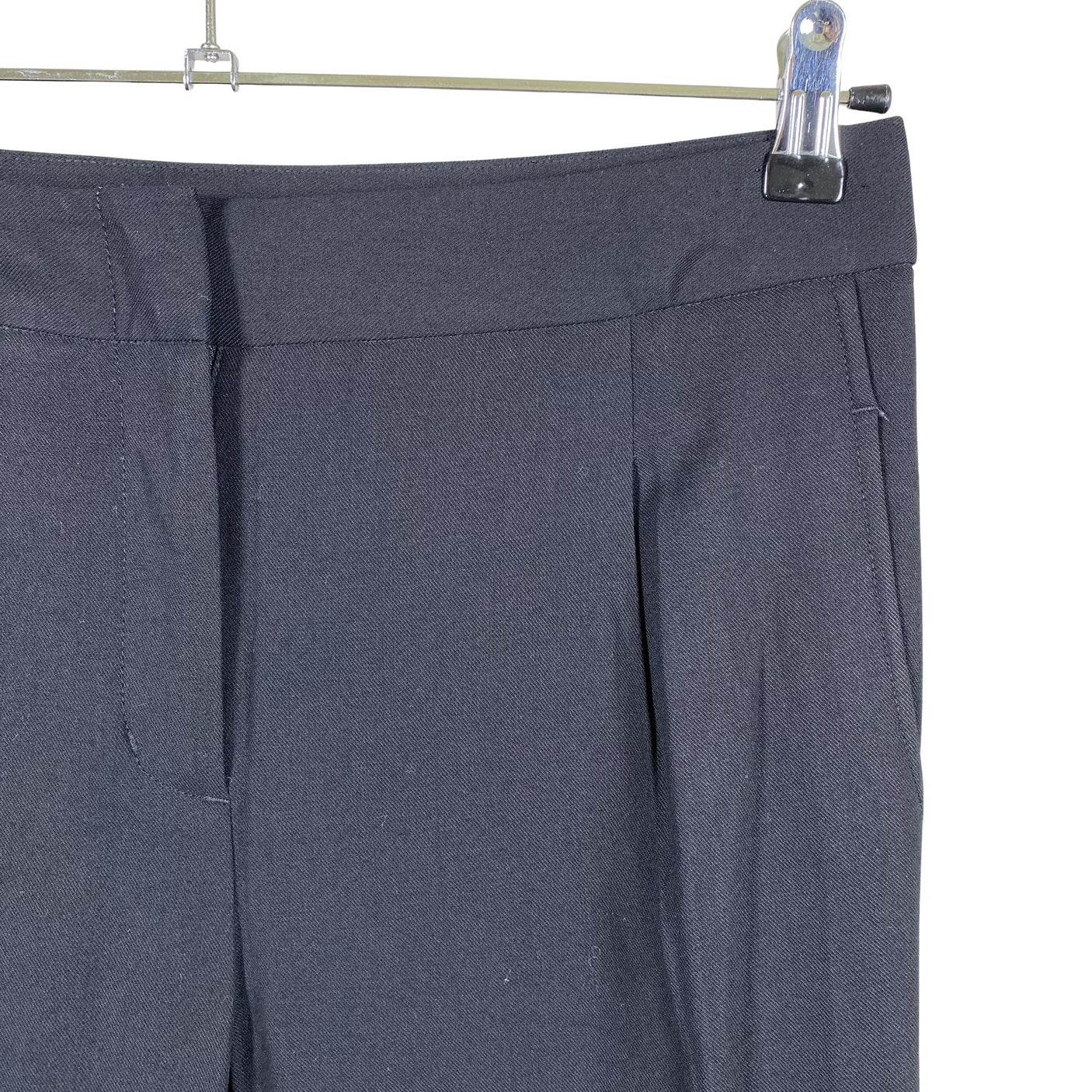 Unisex BCBG Maxazria - Straight leg trousers, size 38 - Black (2)