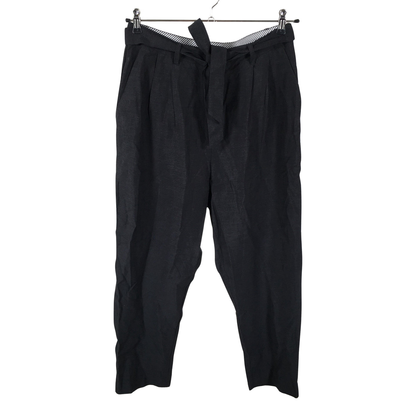 Unisex Holly & Whyte by Lindex - Straight leg trousers, size 42 - Black (1)