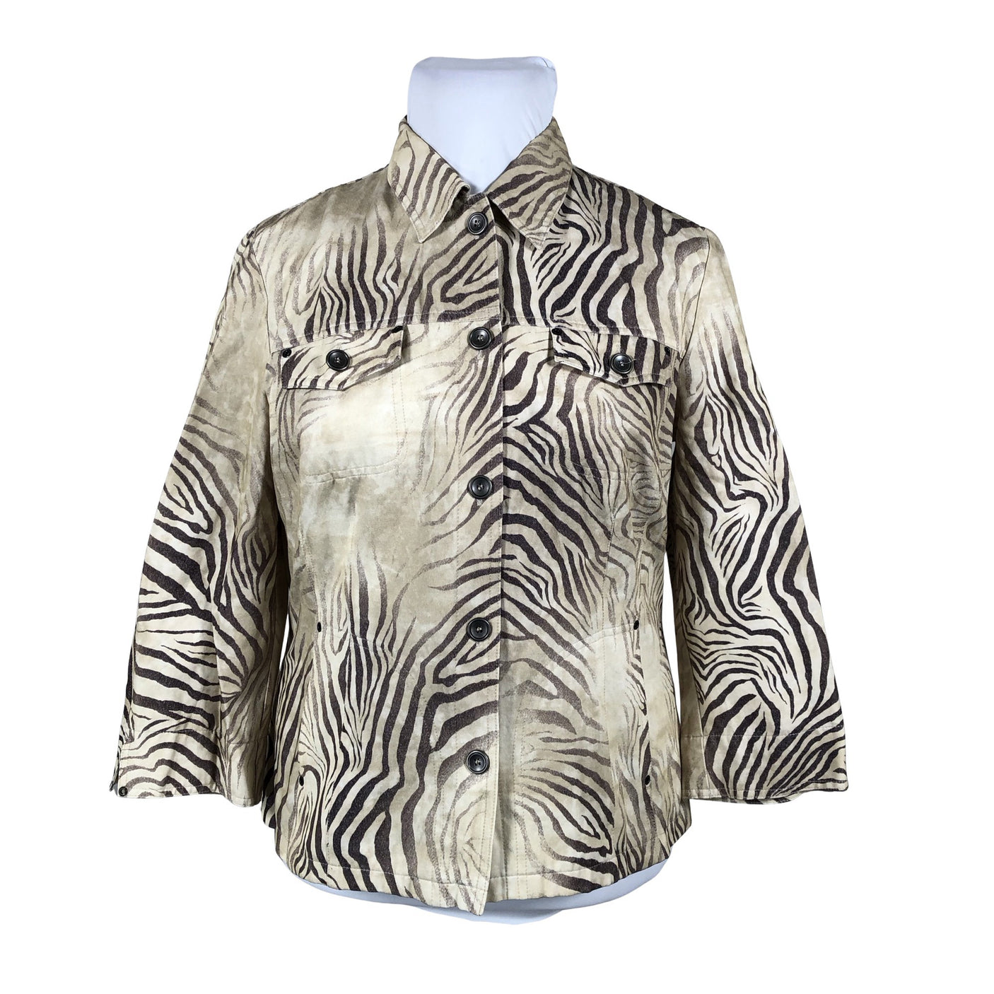 Unisex Frank Eden - Denim shirt, size 42 - Beige (1)