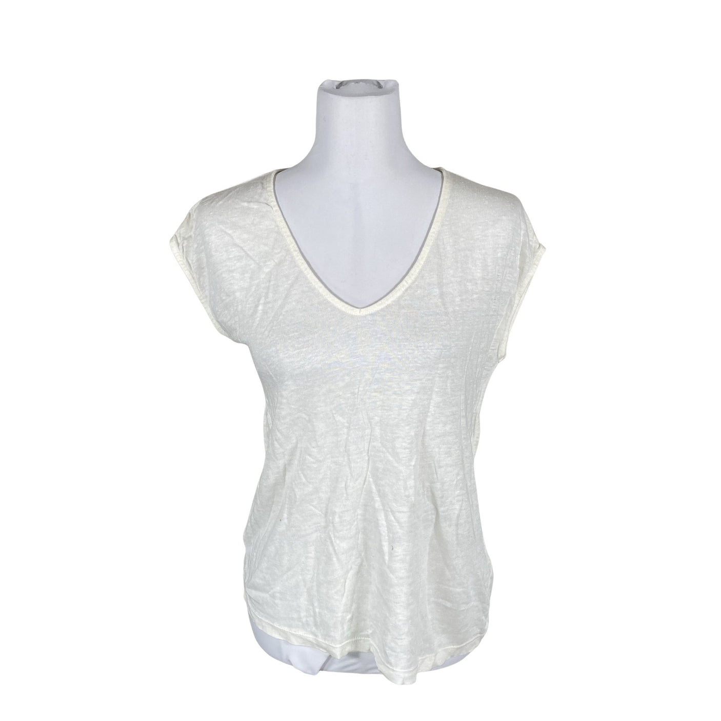 Unisex Lindex - T-shirt, size 34 - White (1)