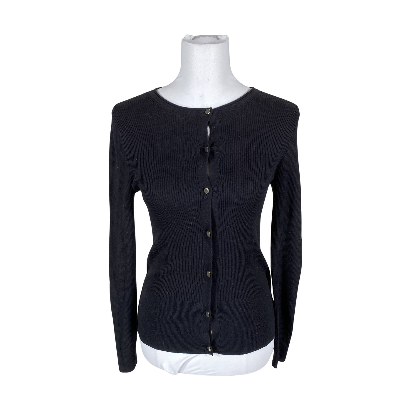 Unisex Massimo Dutti - Cardigan, size 36 - Black (1)
