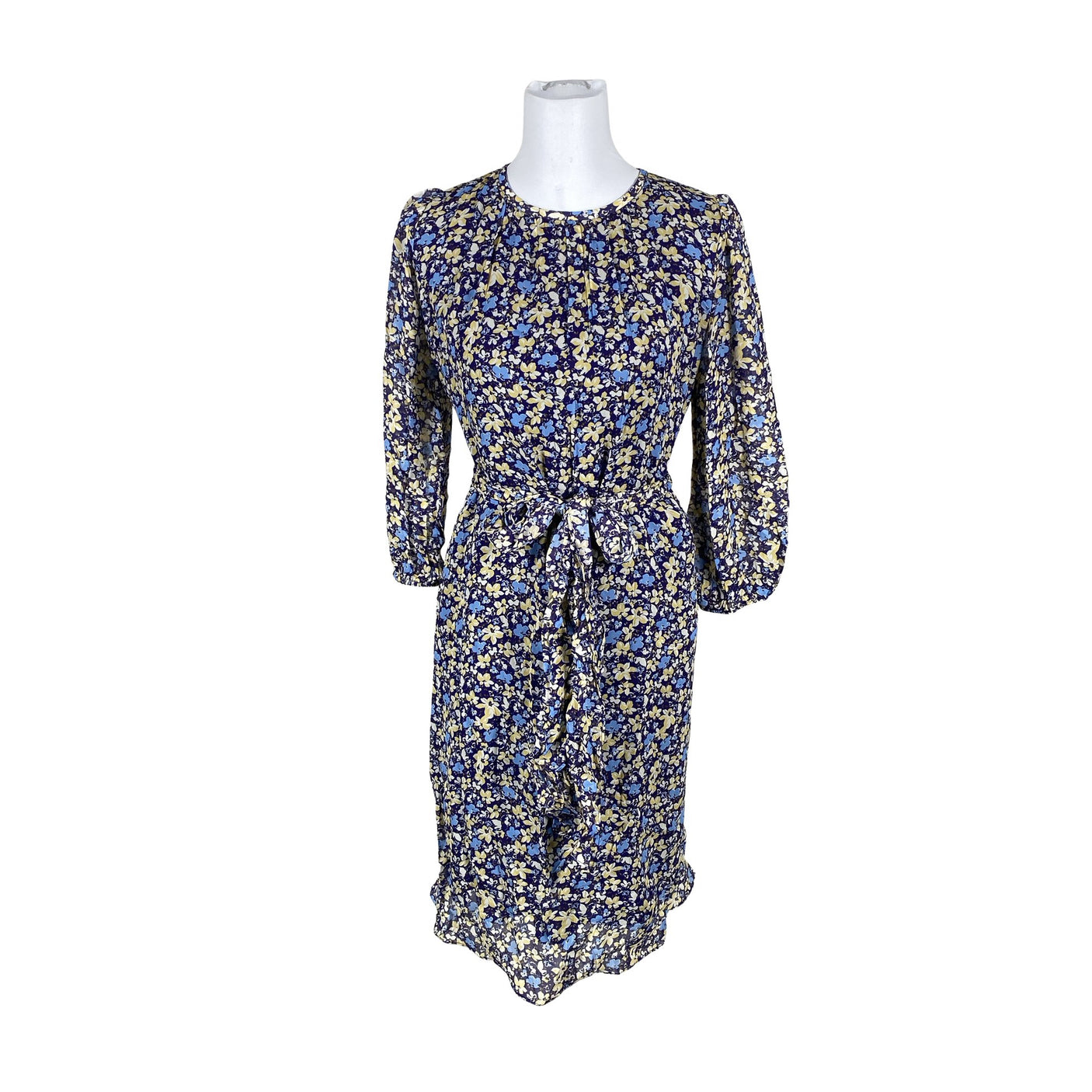 Unisex Ril's - Schiffon dress, size 34 - Blue (1)
