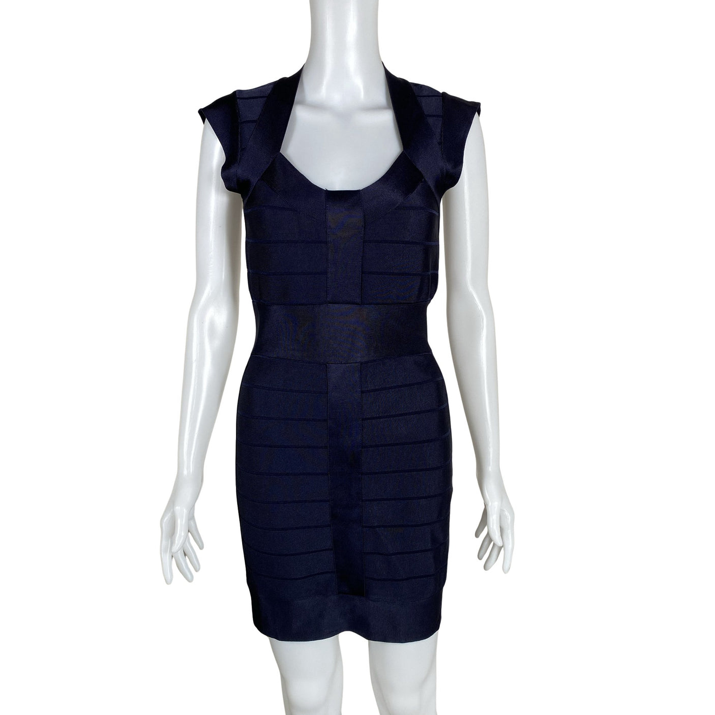 Unisex French Connection - Knit dress, size 38 - Blue (1)