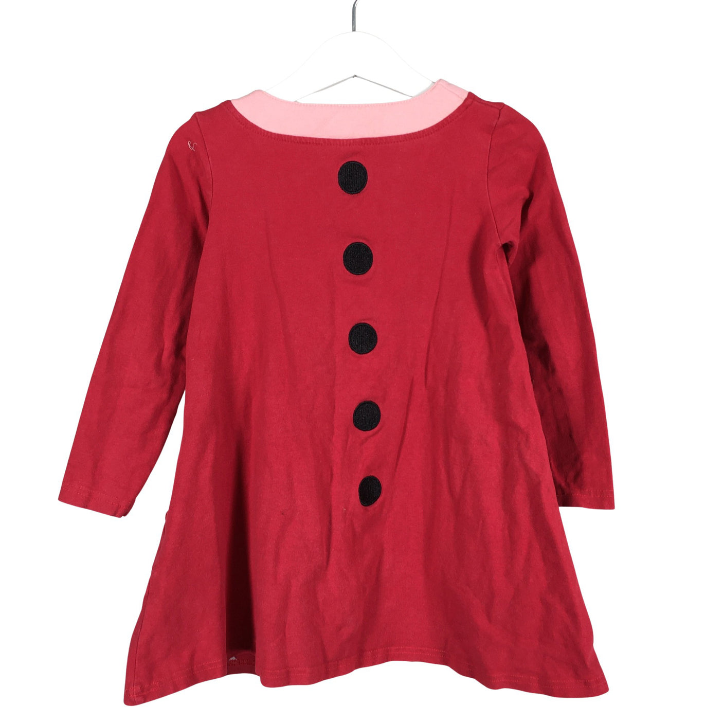 Unisex Moomin by Martinex - Tricot dress, size 98 - 104 - Red (2)