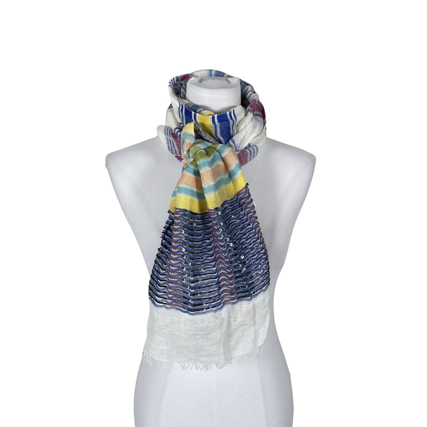 Unisex Gerard Darel - Shawl, size Midi - Blue (1)