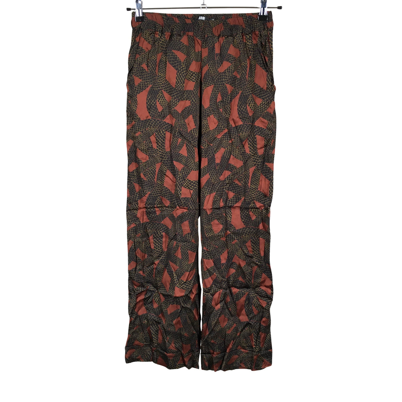 Unisex Uhana Design - Schiffon trousers, size 36 - Brown (1)