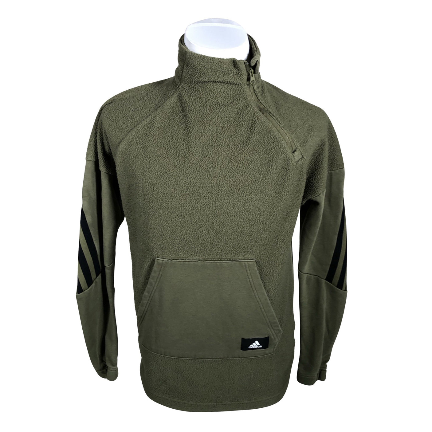 Unisex Adidas - Fleece shirt, size S - Green (1)