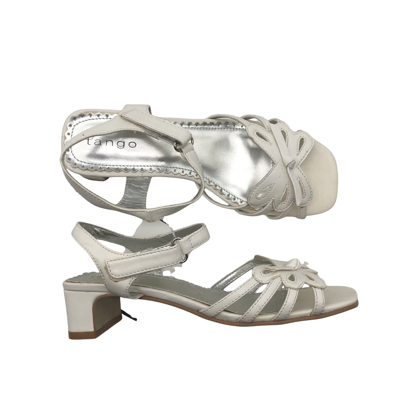 Unisex Tango - Heeled sandals, size 36 - Natural white (1)