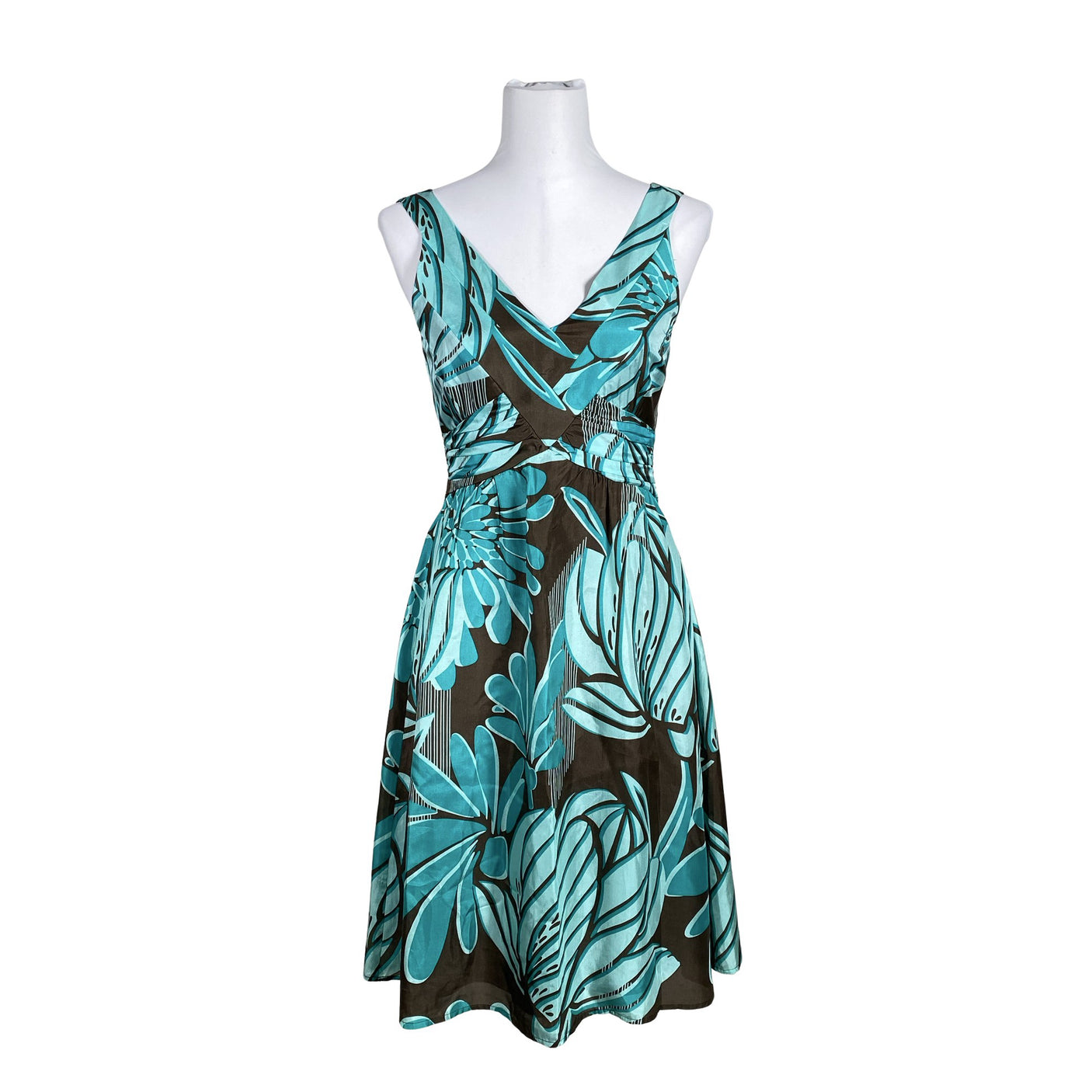 Unisex Esprit - Schiffon dress, size 36 - Turquoise (1)