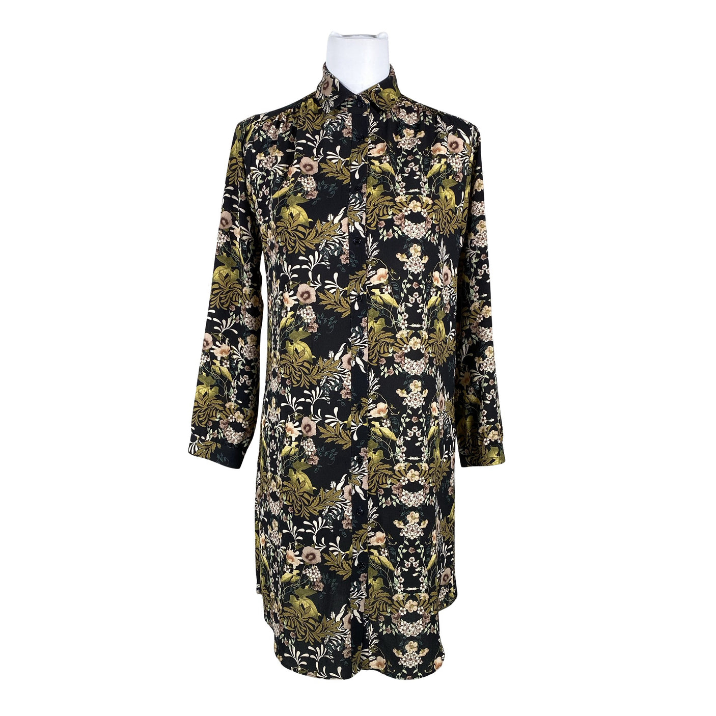 Unisex Sand - Schiffon dress, size 34 - Black (1)