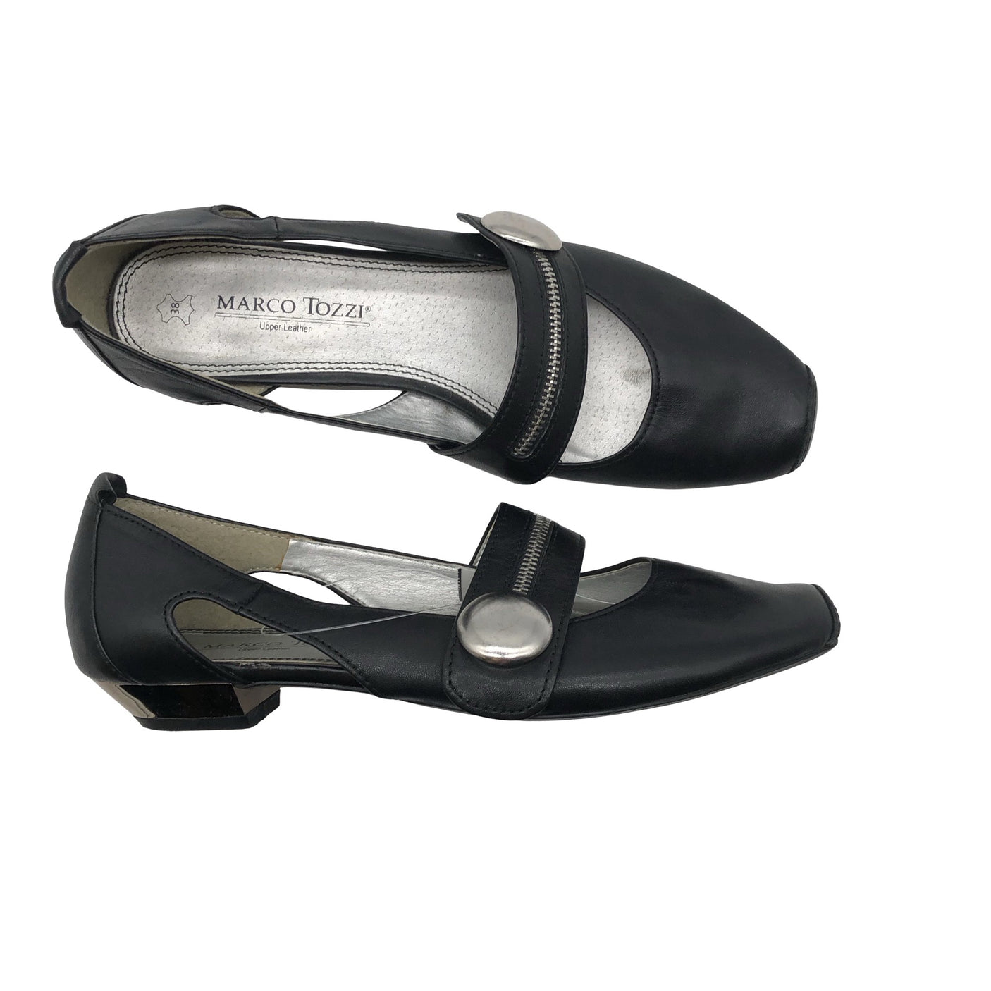 Unisex Marco Tozzi - High heels, size 38 - Black (1)