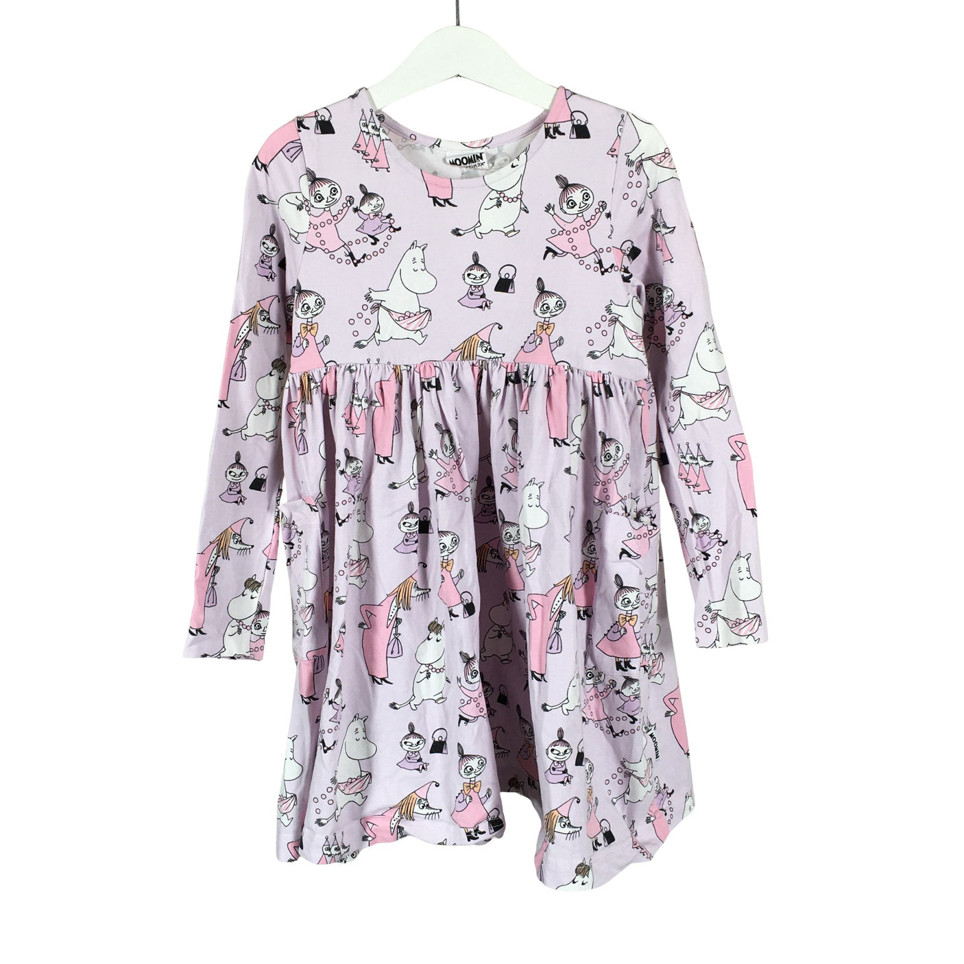 Unisex Moomin by Martinex - Tricot dress, size 110 - 116 - Violet (1)