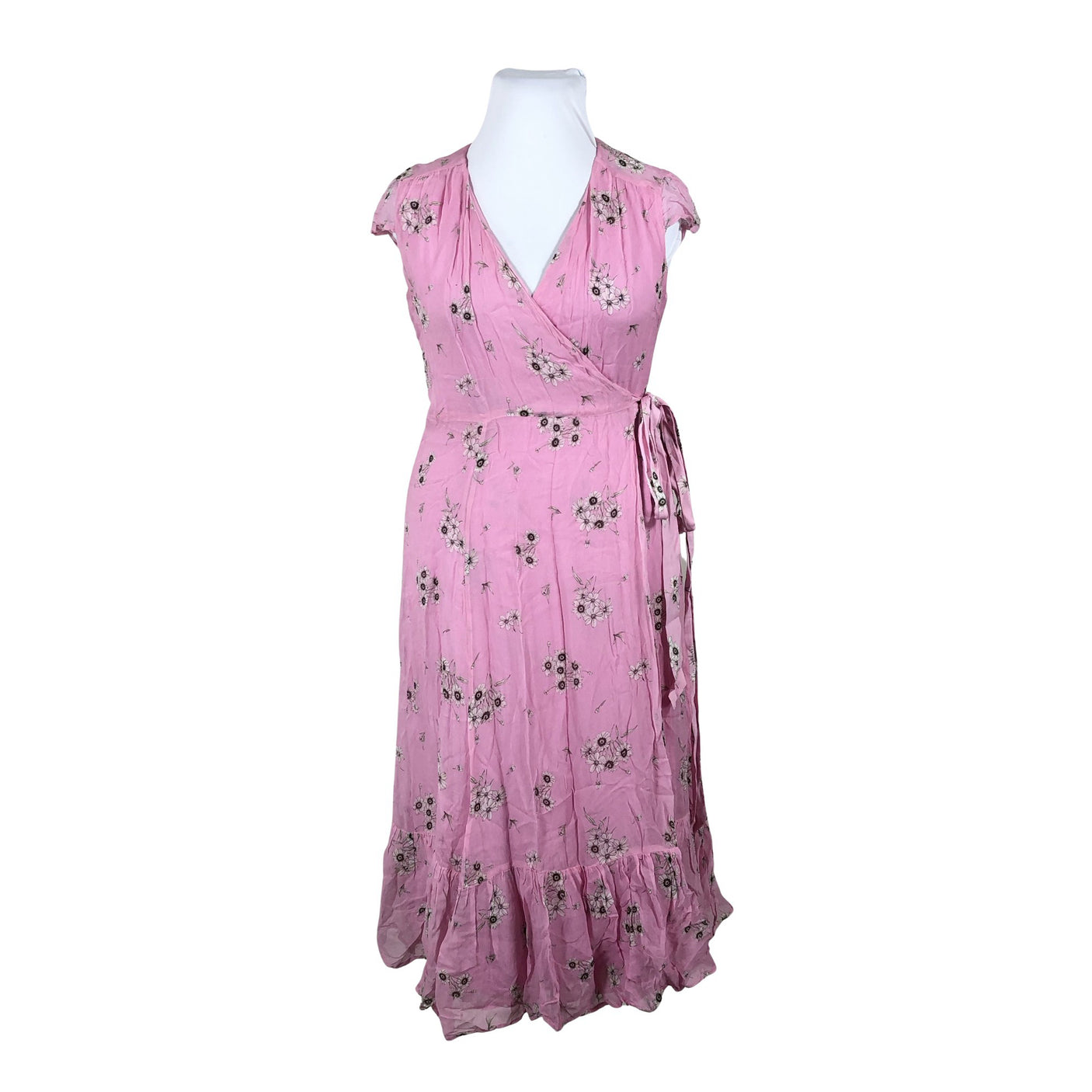 Unisex Ivy & Oak - Schiffon dress, size 42 - Light pink (1)