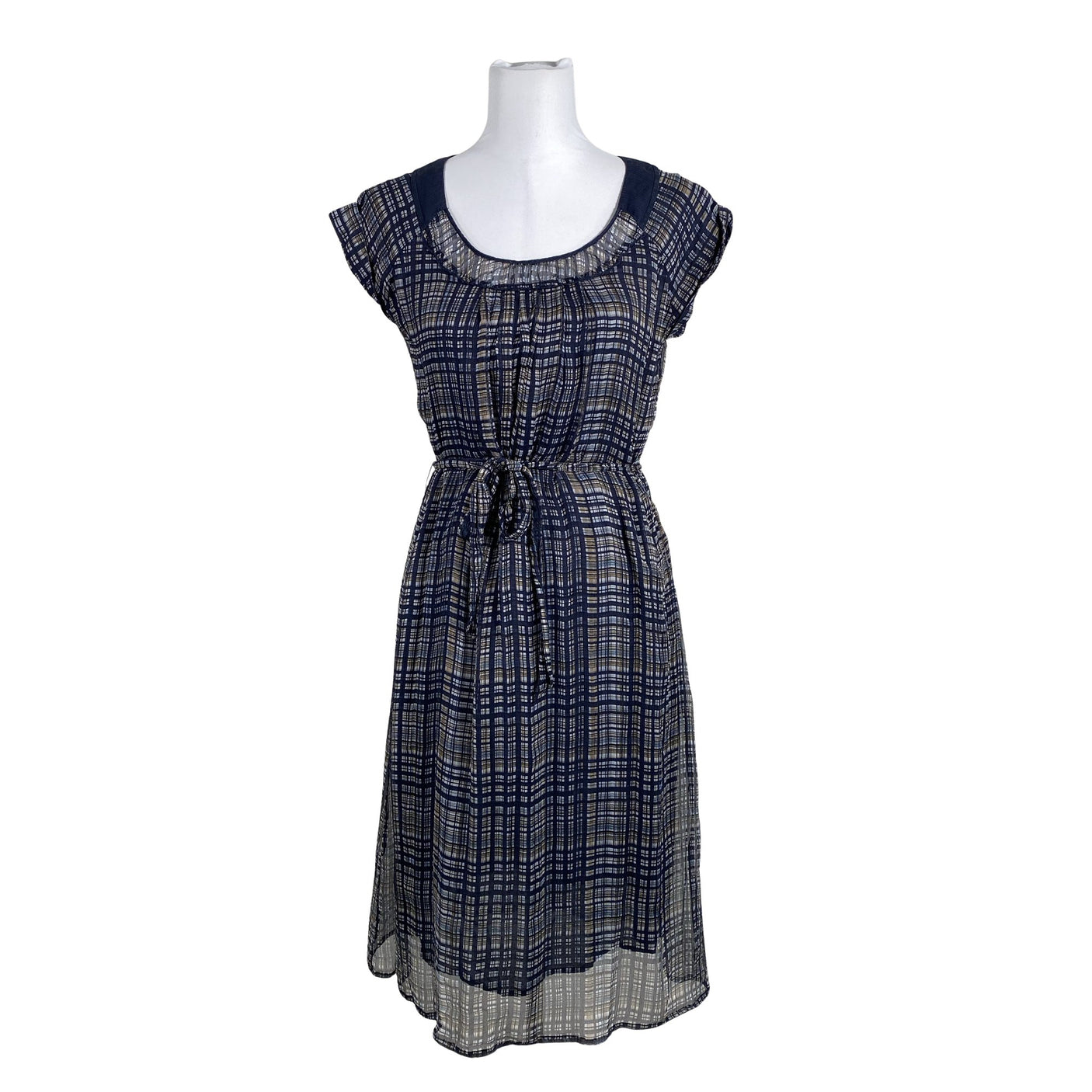 Unisex Ril's - Schiffon dress, size 40 - Blue (1)