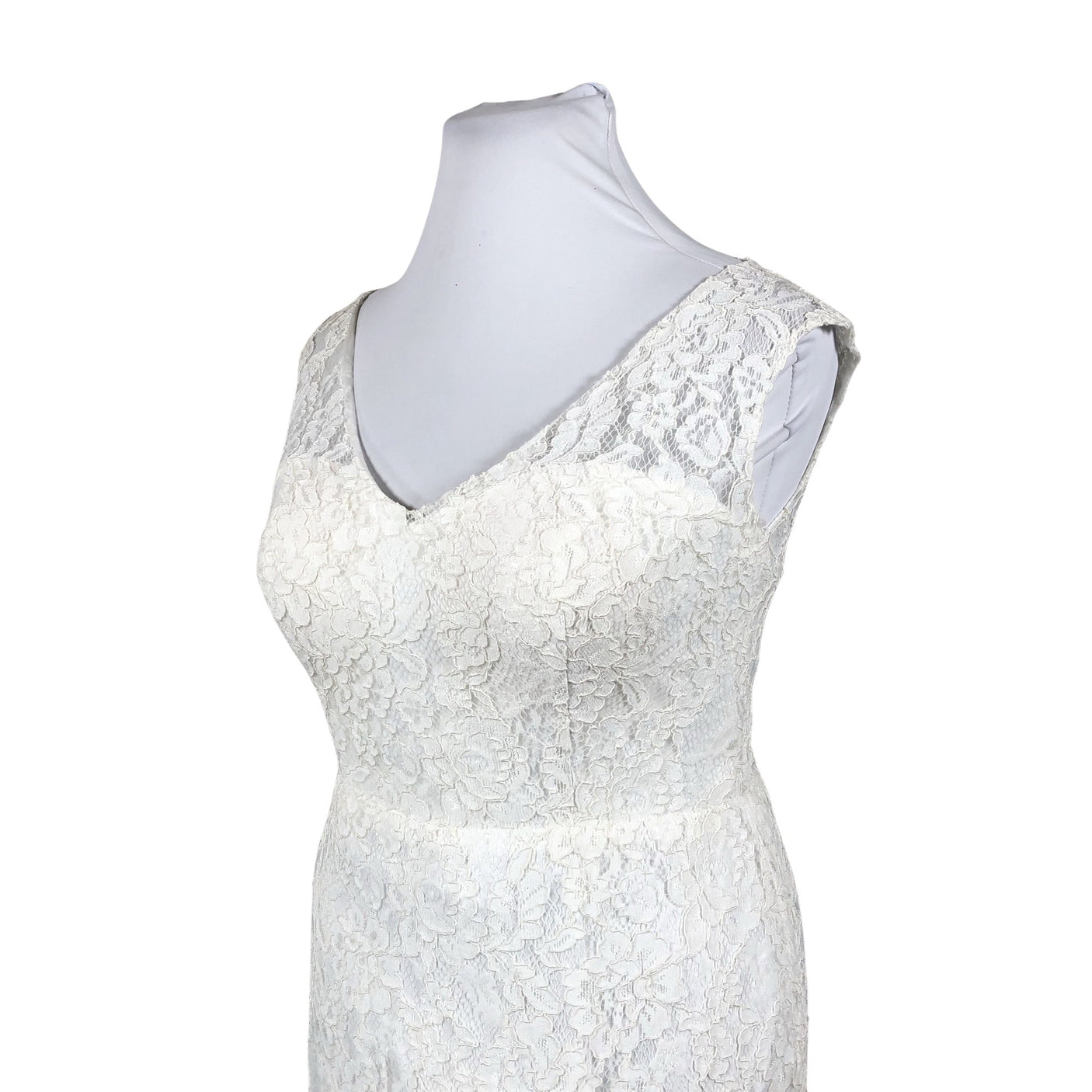 Unisex Dazzling - Party dress, size 42 - White (2)