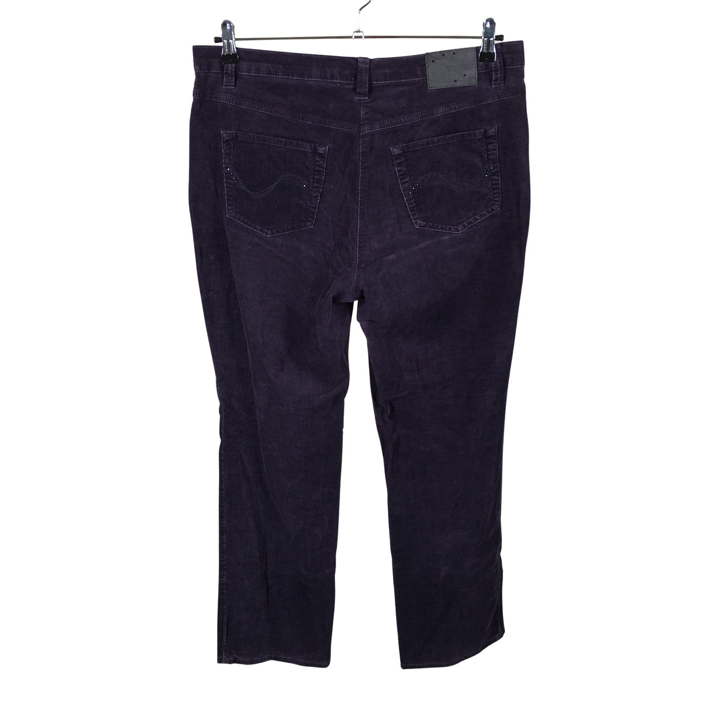 Unisex Gerry Weber - Velvet pants, size 48 - Violet (2)