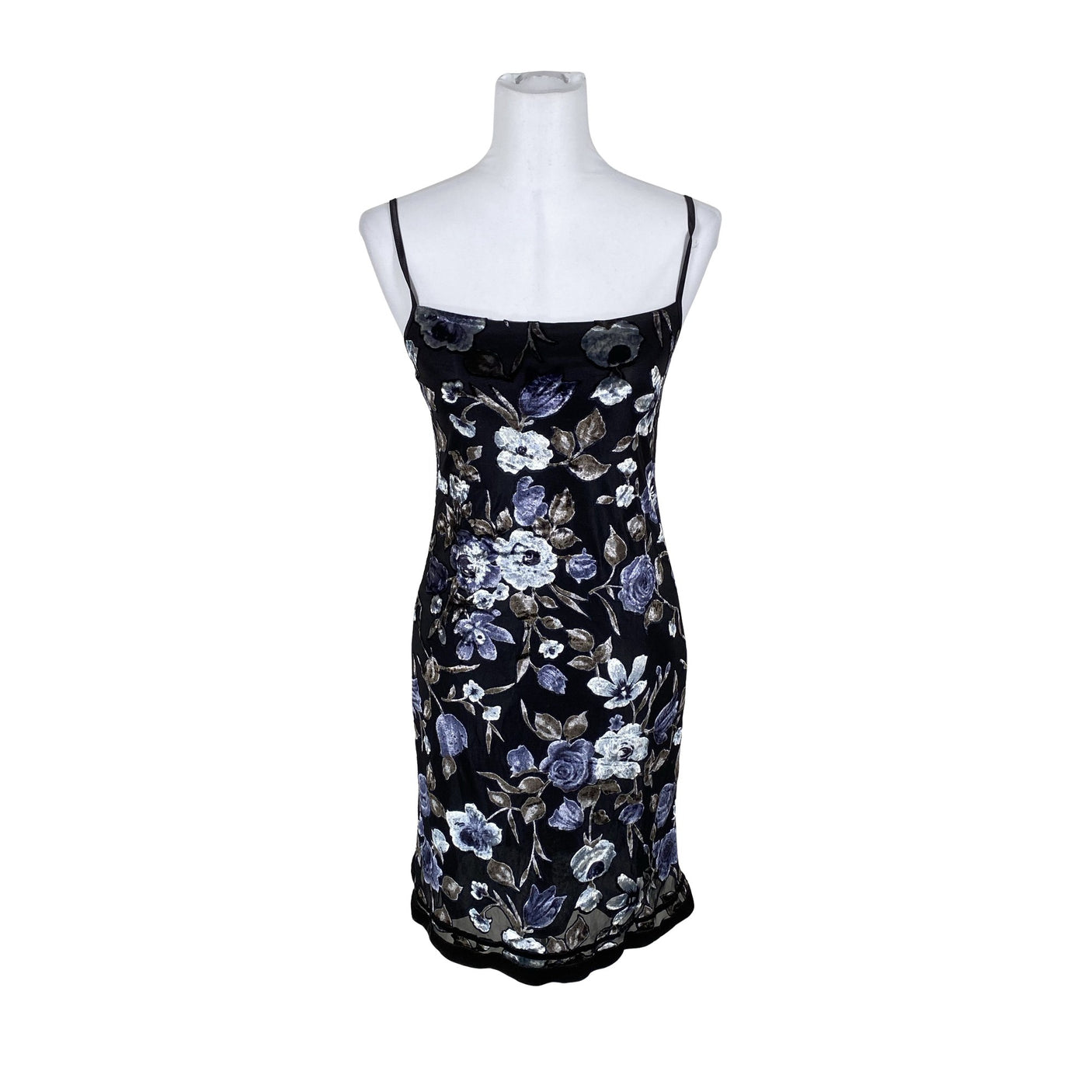 Unisex Morgan - Schiffon dress, size 34 - Black (1)