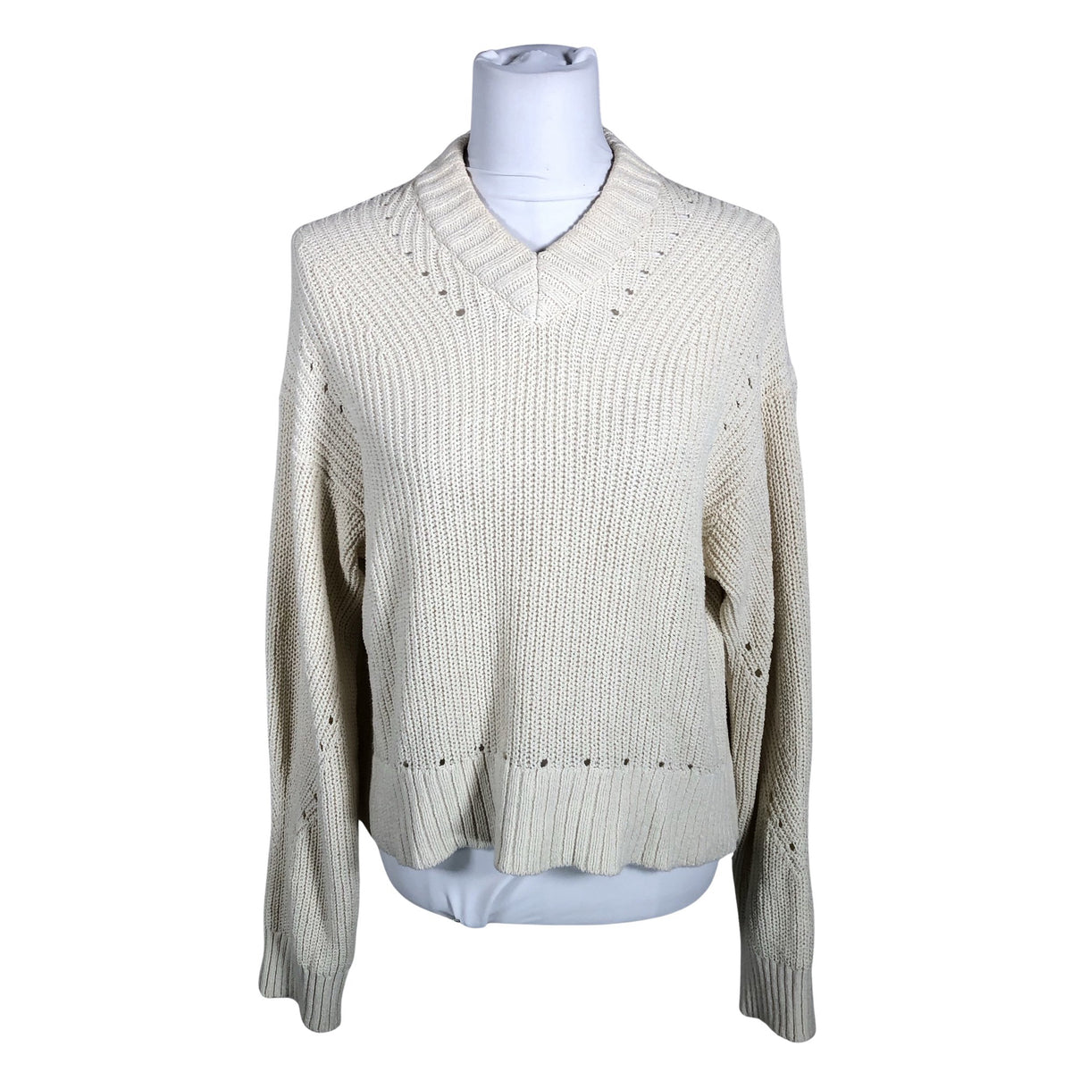 Unisex Samsoe&Samsoe - Sweater, size 38 - Natural white (1)
