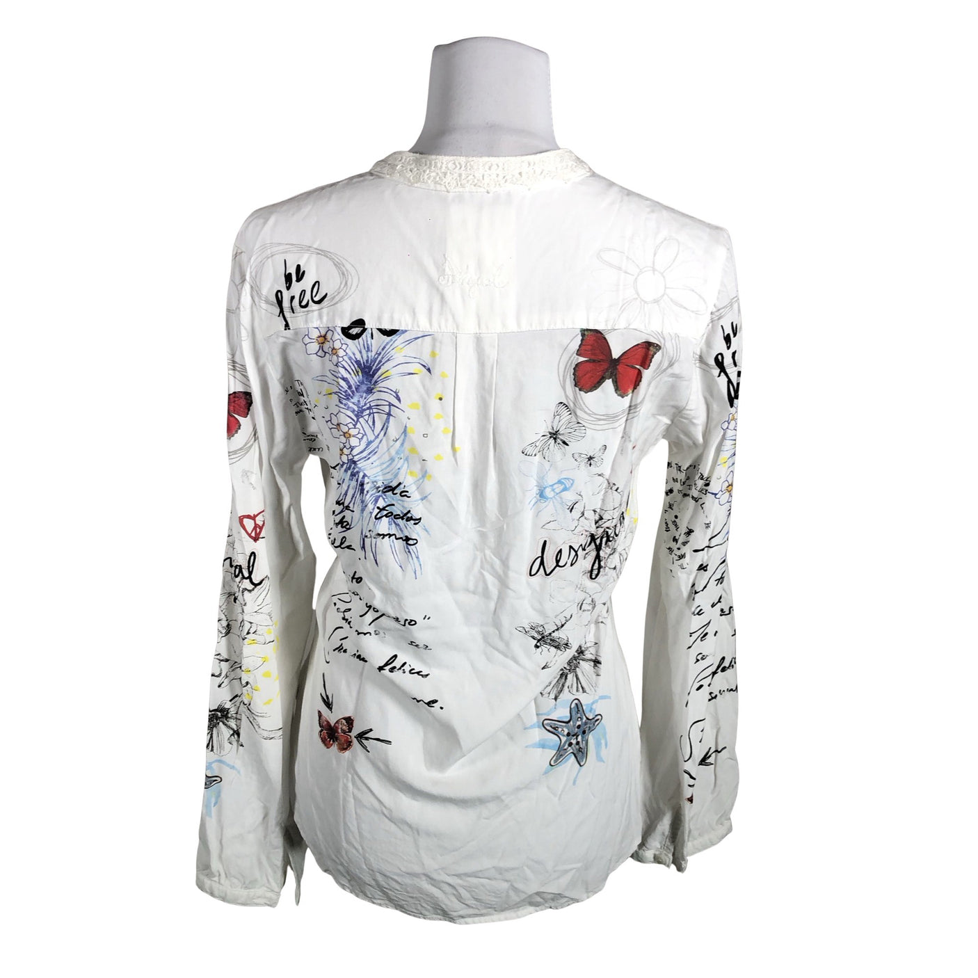 Unisex Desigual - Blouse, size 38 - White (2)