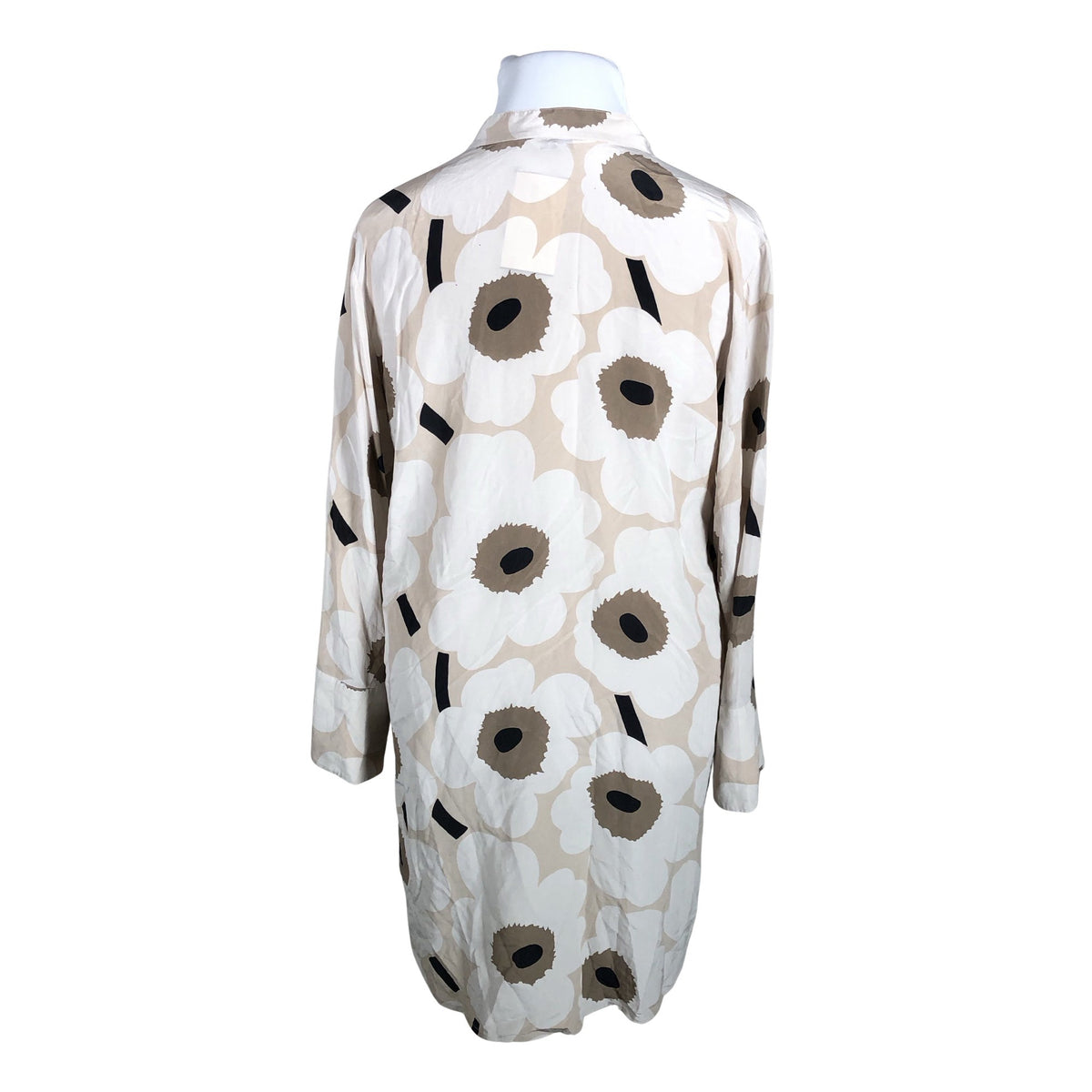 Unisex Marimekko - Schiffon dress, size 46 - Beige (2)