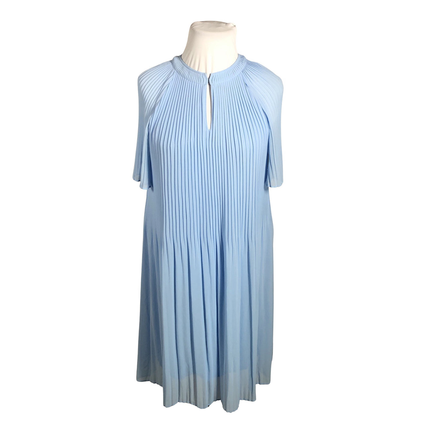 Unisex Comma - Schiffon dress, size 44 - Light blue (1)