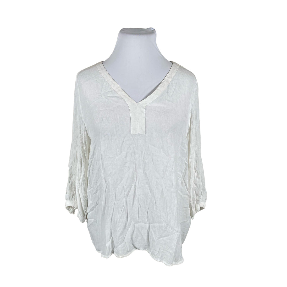 Unisex Kaffe - Blouse, size 46 - White (1)