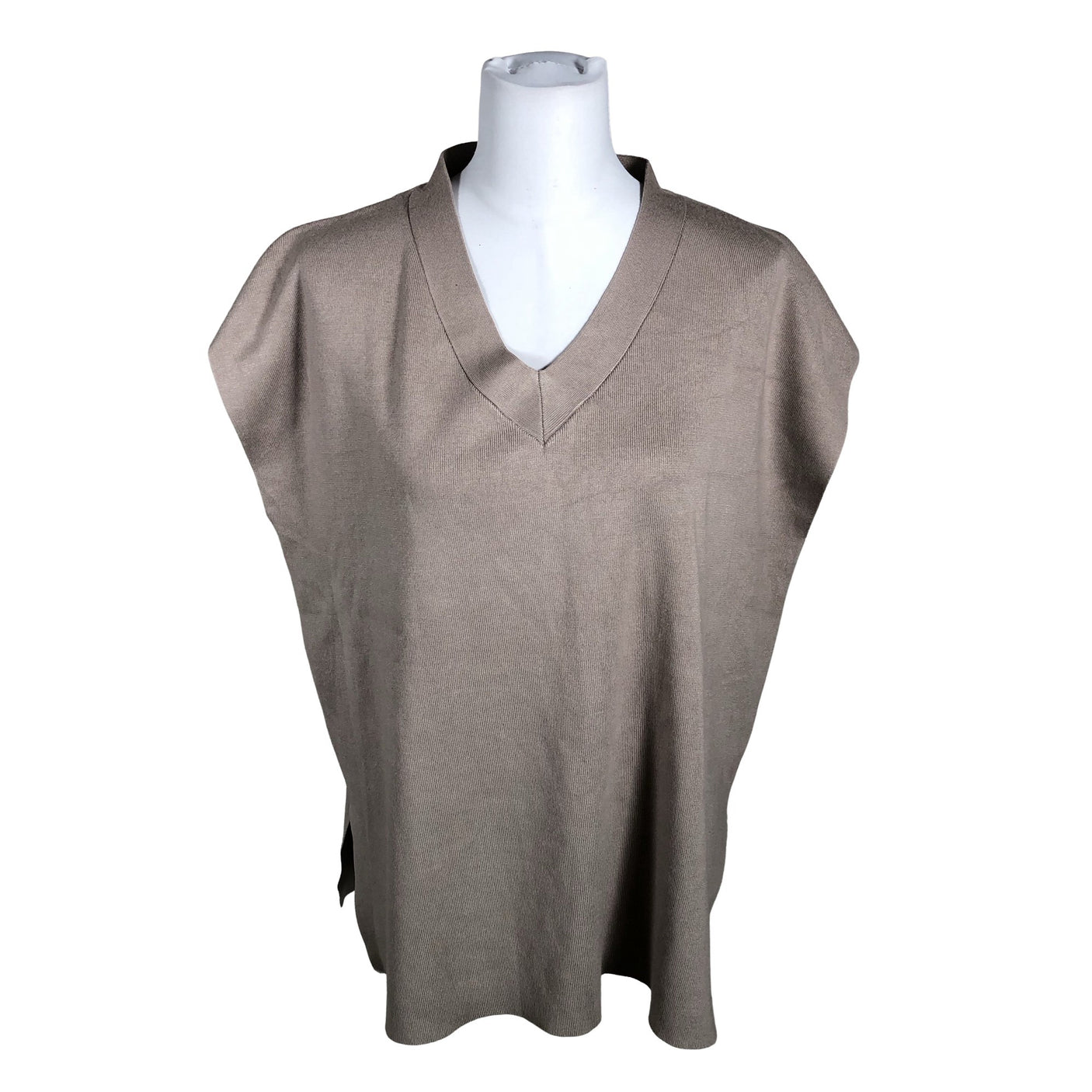 Unisex Cut & Pret - Knit vest, size 38 - Beige (1)
