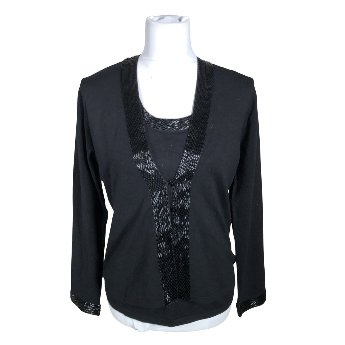 Unisex Gerry Weber - Top, size 40 - Black (1)