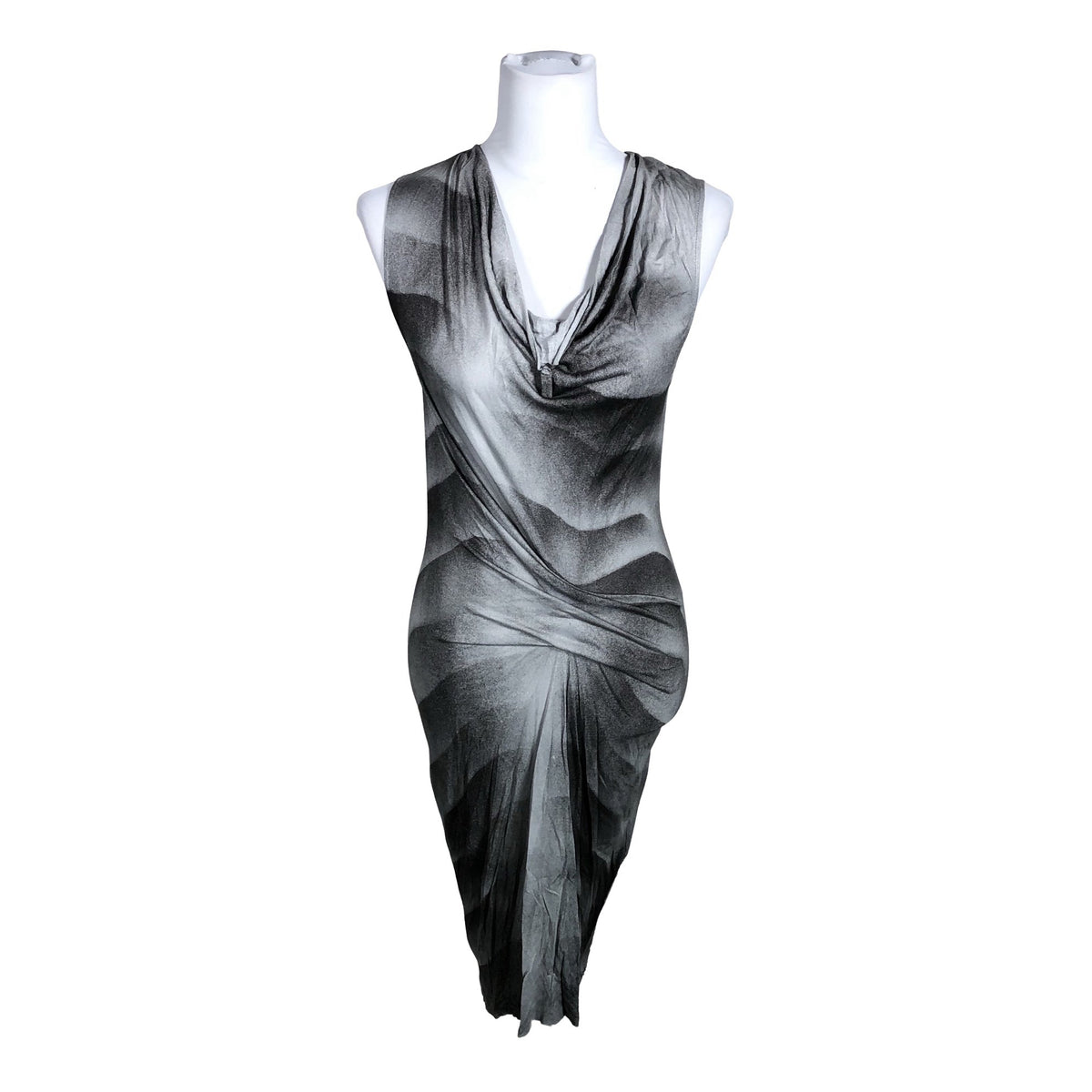 Unisex Helmut Lang - Tricot dress, size 36 - Gray (1)