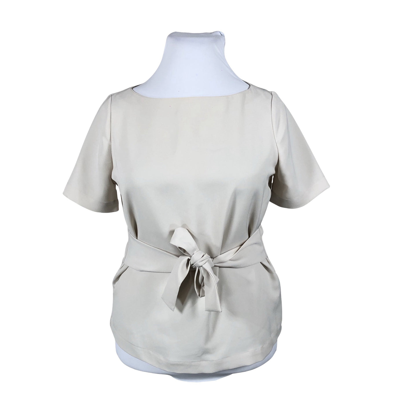 Unisex Marks&Spencer - Short-sleeved blouse, size 42 - Beige (1)