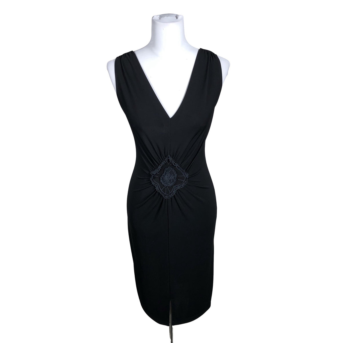 Unisex Chic Fille - Tricot dress, size 36 - Black (1)