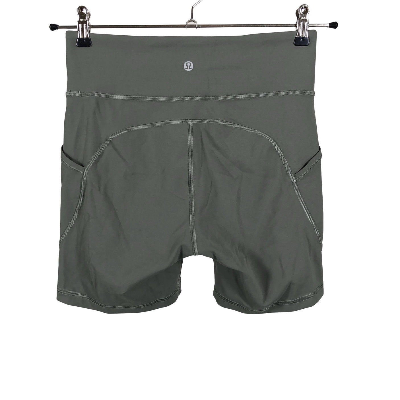 Unisex Lululemon - Sports shorts, size 38 - Green (2)